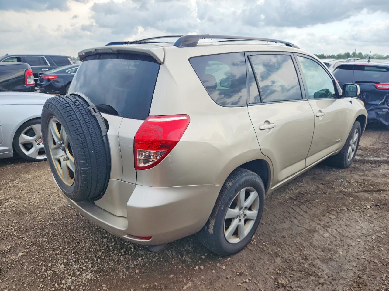 2007 Toyota Rav4 Limited Gold vin: JTMBD31V876037703