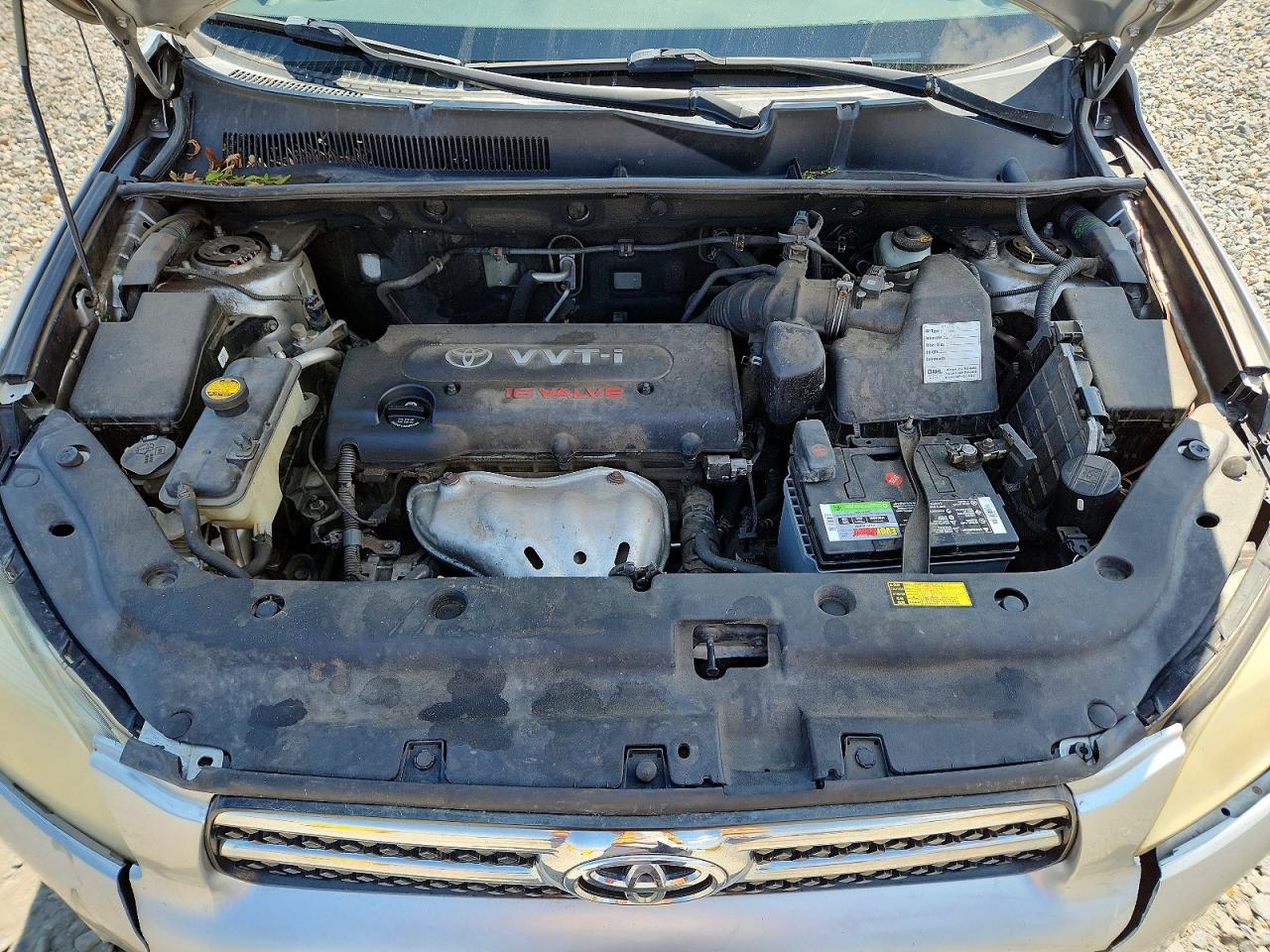 2007 Toyota Rav4 Limited Silver vin: JTMBD31V876043520