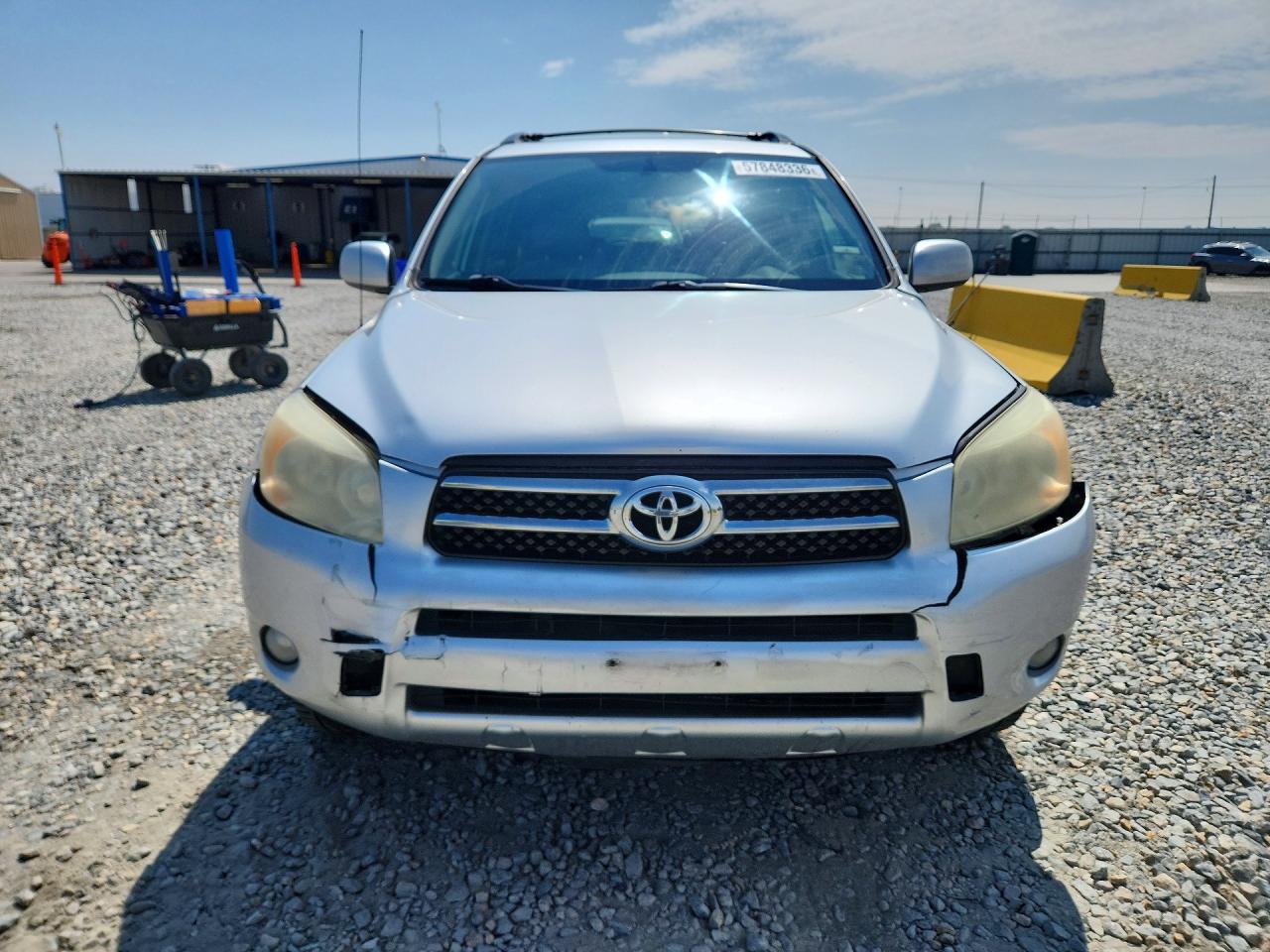2007 Toyota Rav4 Limited Silver vin: JTMBD31V876043520