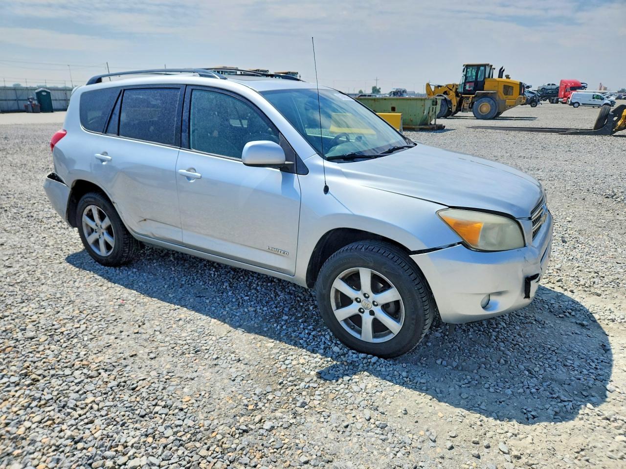 2007 Toyota Rav4 Limited Silver vin: JTMBD31V876043520