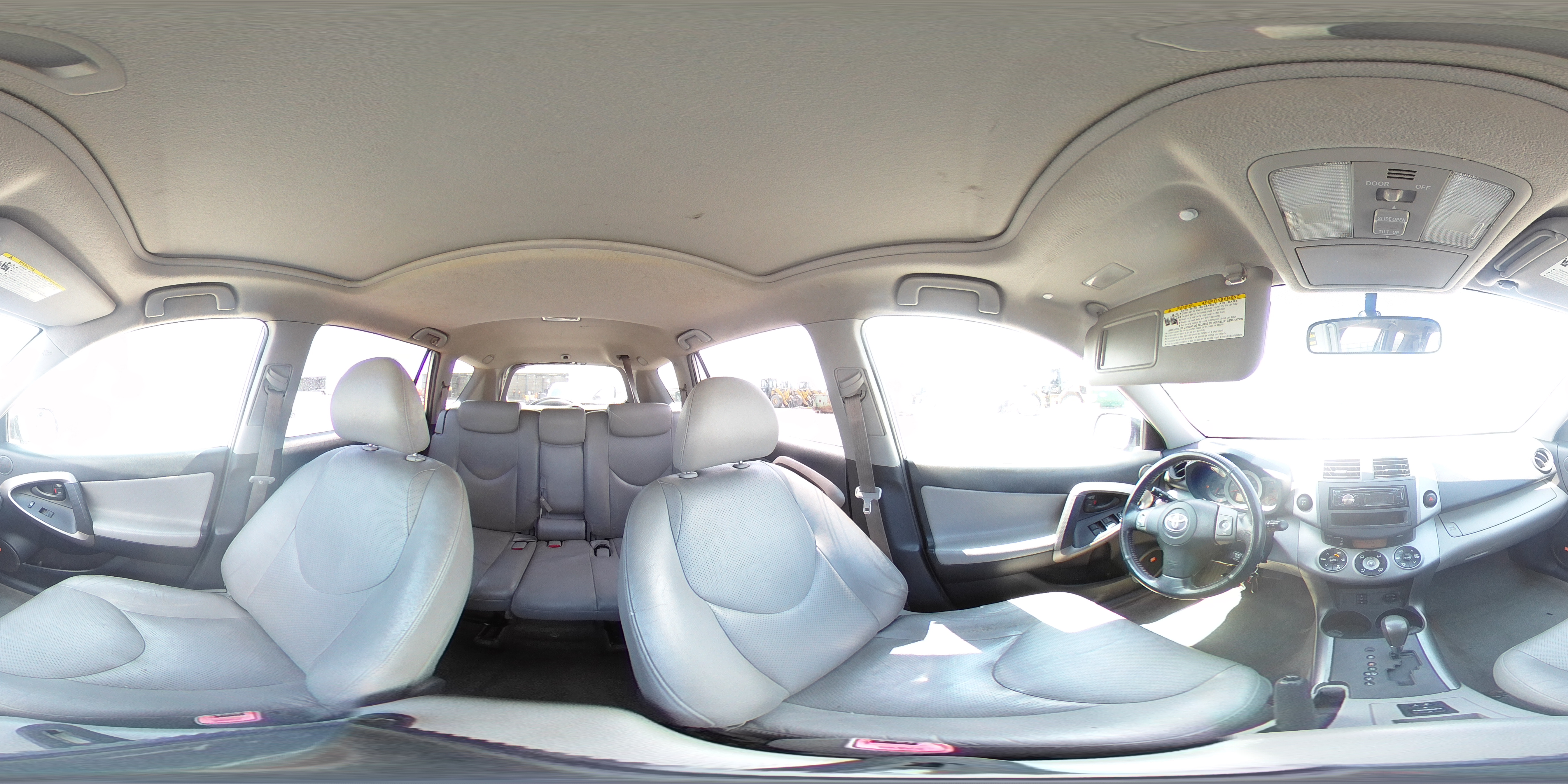 2007 Toyota Rav4 Limited Silver vin: JTMBD31V876043520