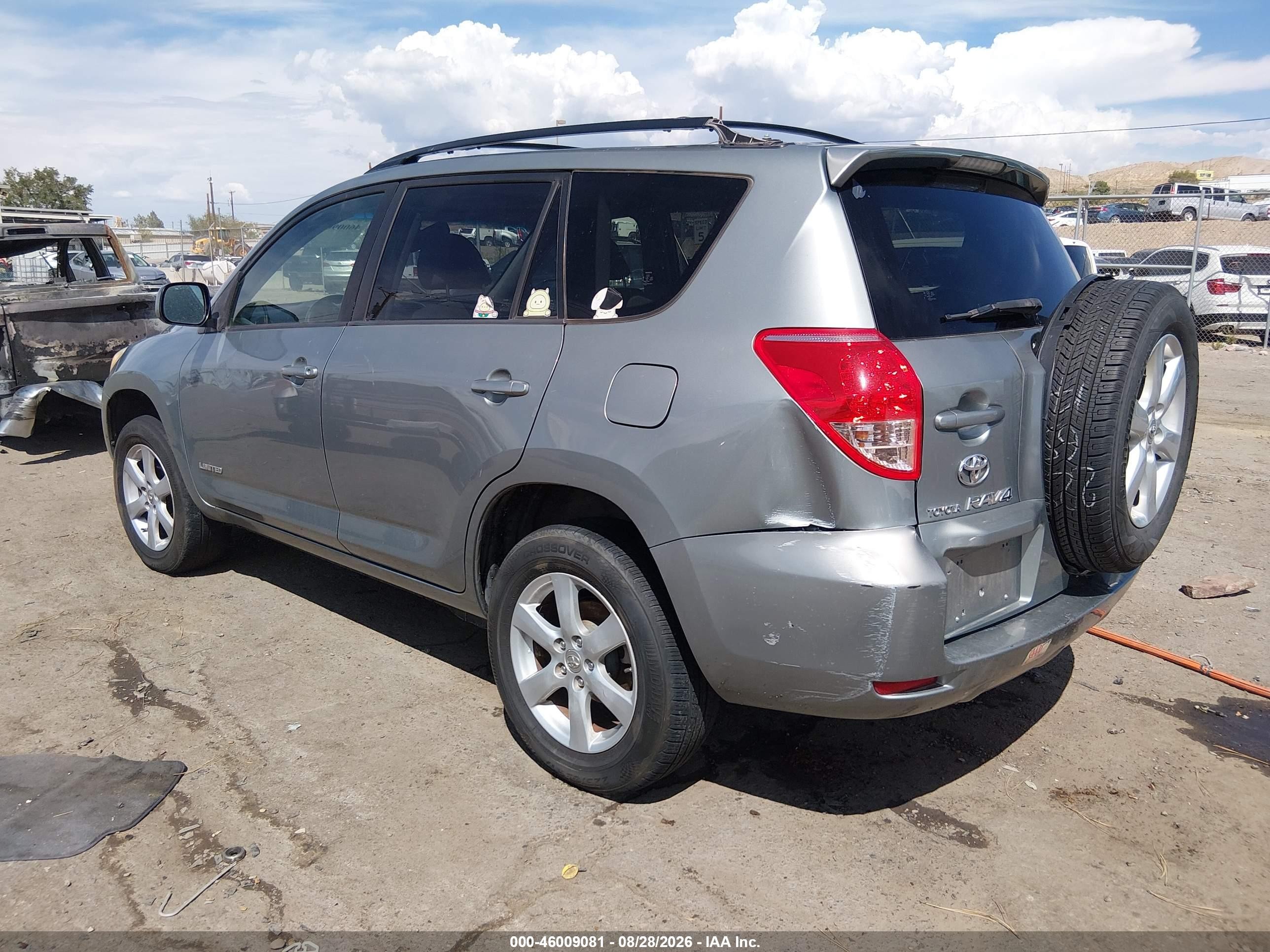 2007 Toyota Rav4 Limited Turquoise vin: JTMBD31V876052234