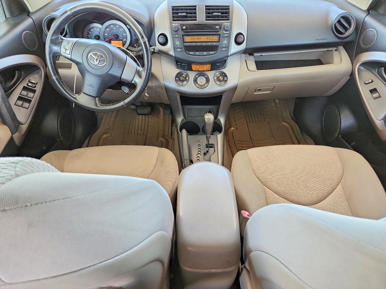 2008 Toyota Rav4 Limited White vin: JTMBD31V885134357