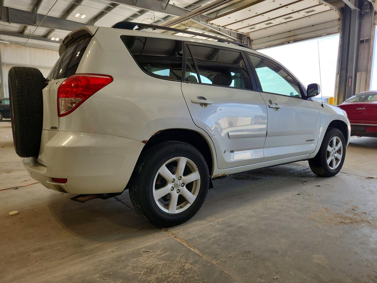 2008 Toyota Rav4 Limited Белый vin: JTMBD31V885188757