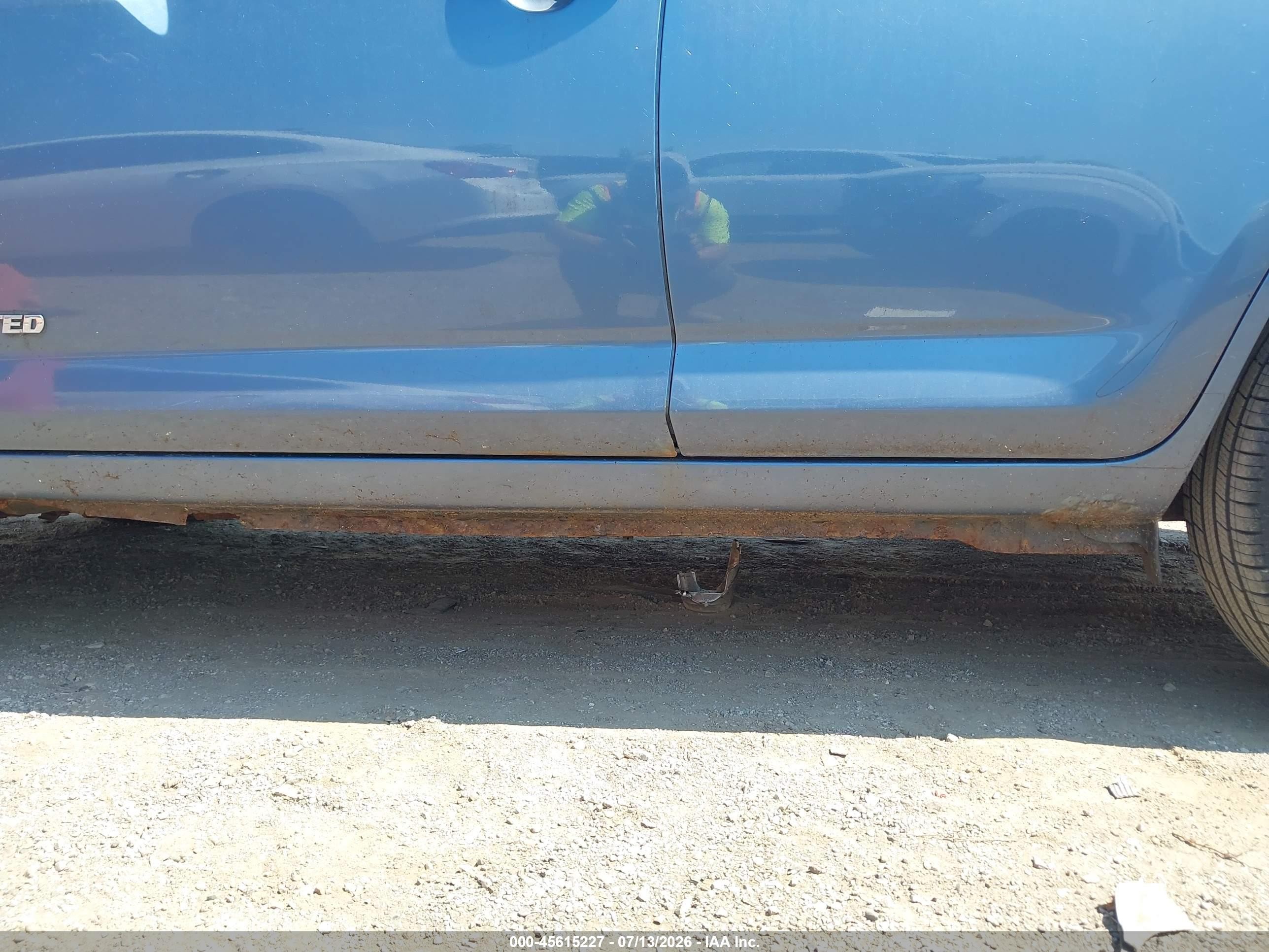 2008 Toyota Rav4 Limited Синий vin: JTMBD31V886076969