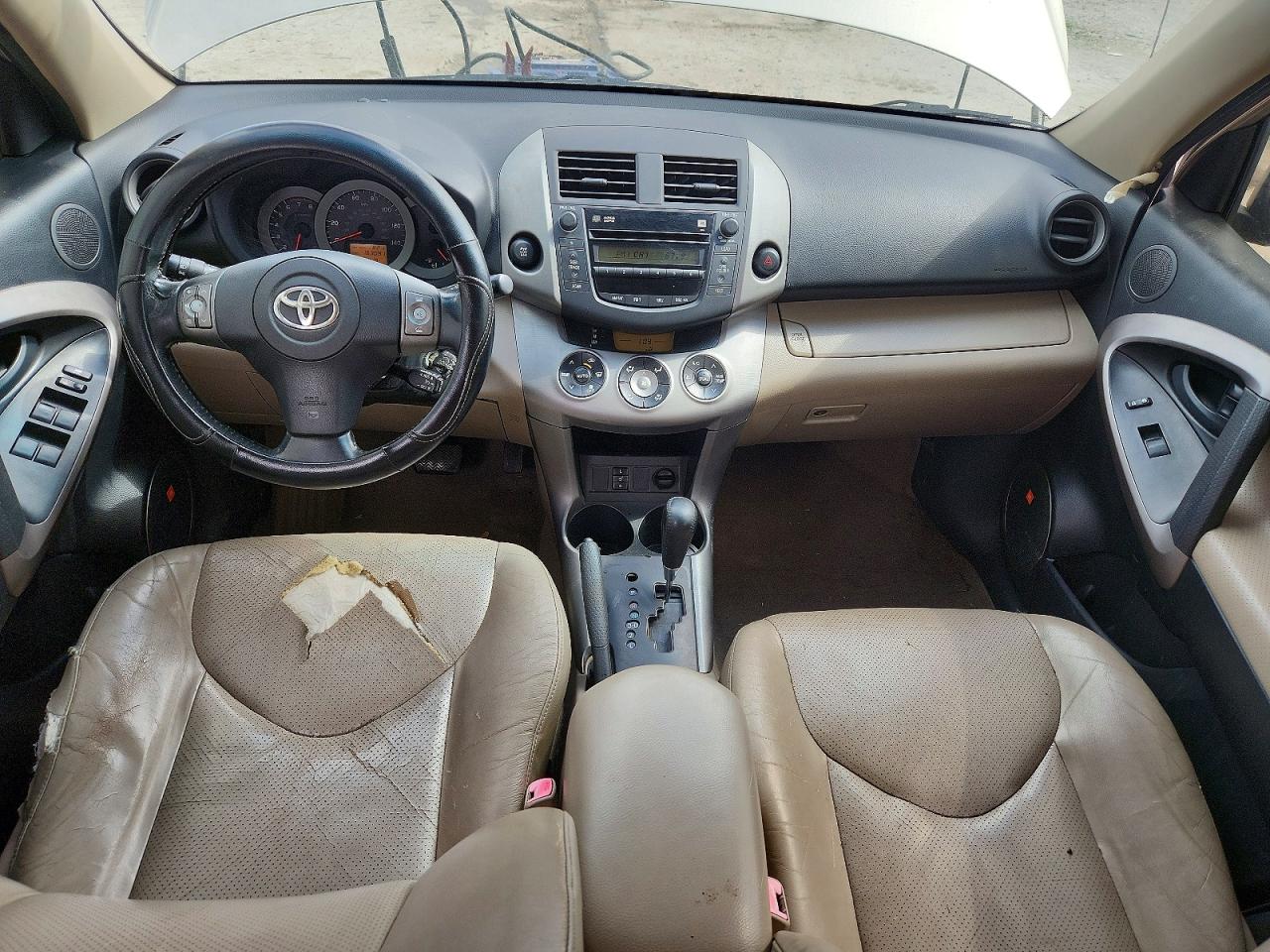 2008 Toyota Rav4 Limited Cream vin: JTMBD31V886078897