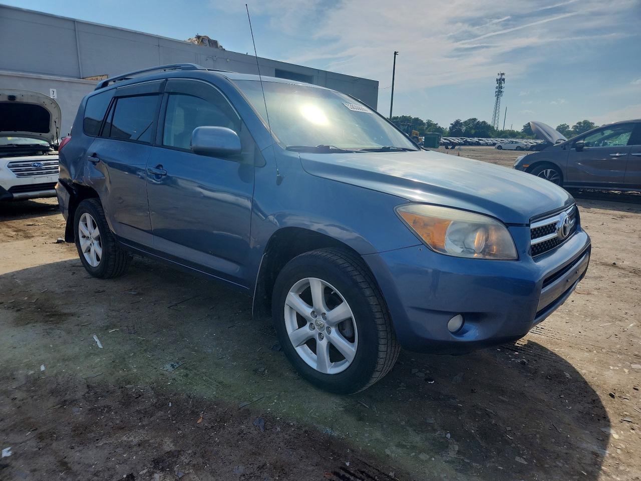 2006 Toyota Rav4 Limited Blue vin: JTMBD31V965020803