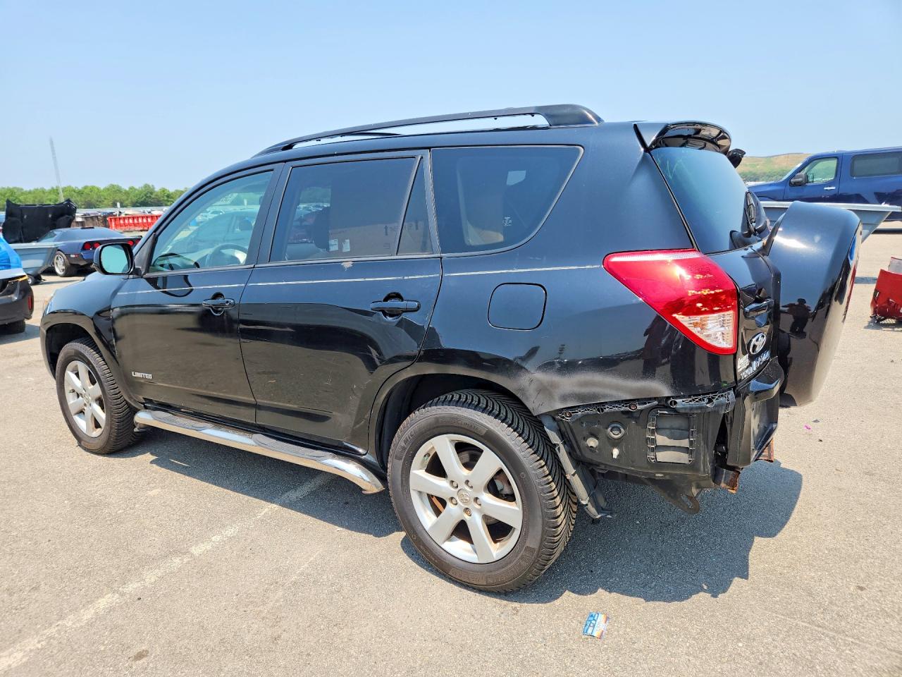 2006 Toyota Rav4 Limited Black vin: JTMBD31V965044325