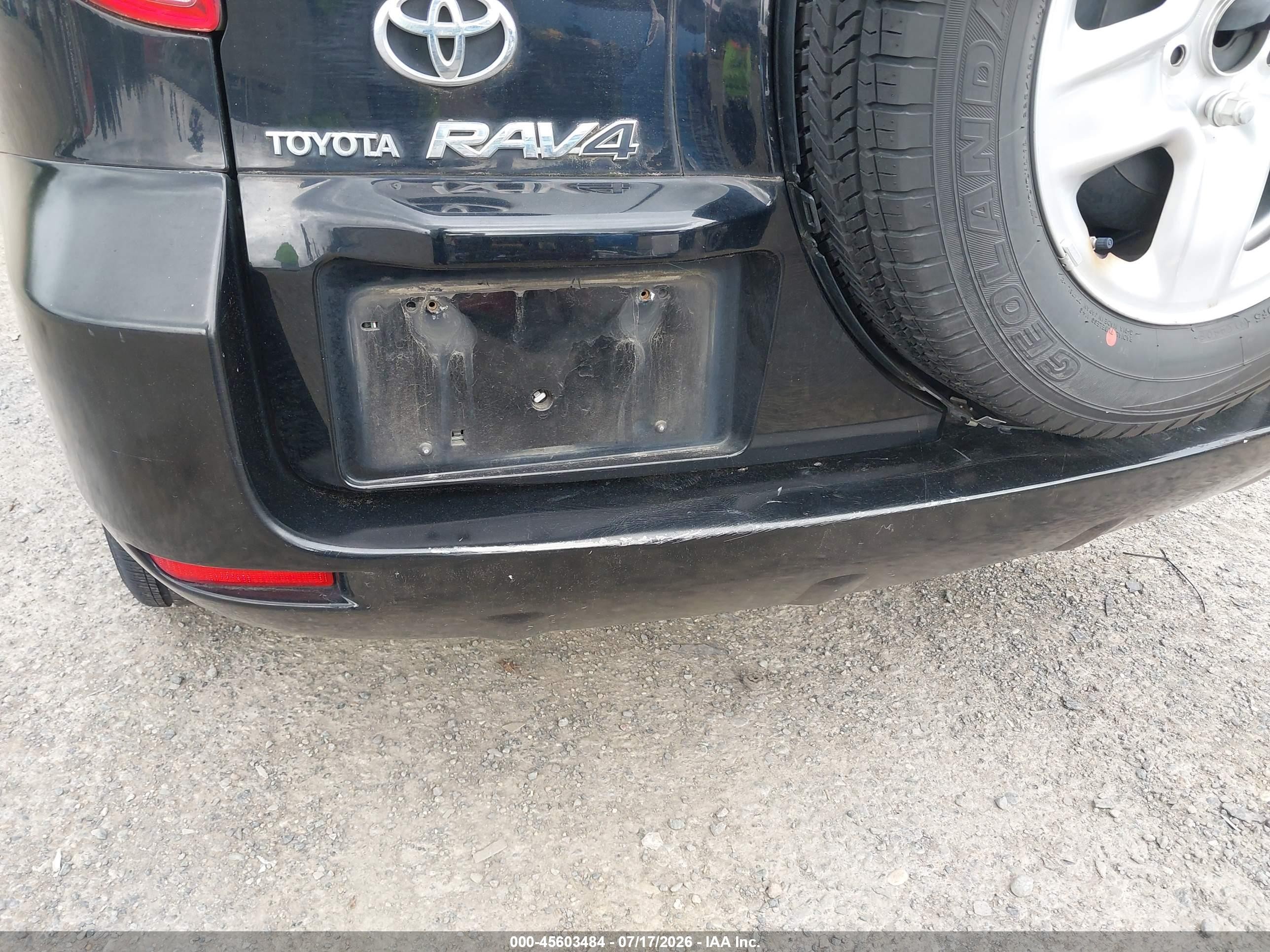 2006 Toyota Rav4 Limited Black vin: JTMBD31V966000433
