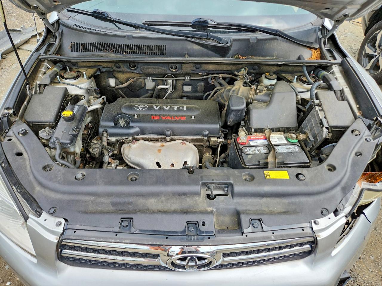 2007 Toyota Rav4 Limited Silver vin: JTMBD31V975073292