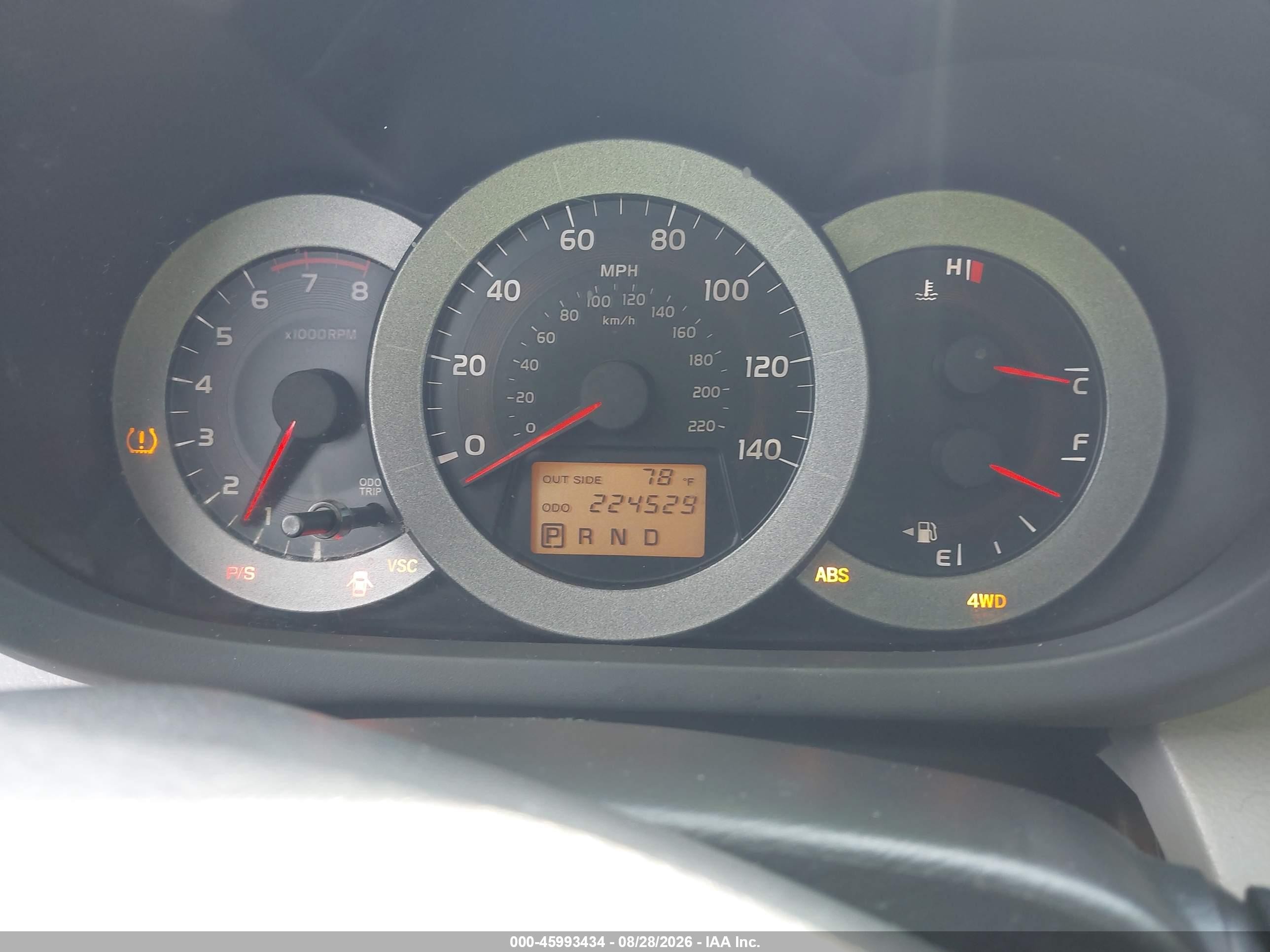 2007 Toyota Rav4 Limited Blue vin: JTMBD31V975087290