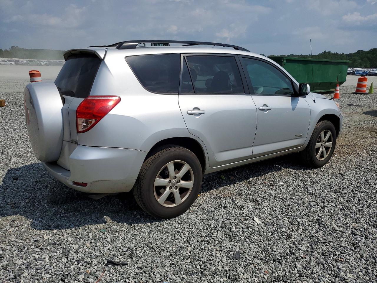 2007 Toyota Rav4 Limited Серебряный vin: JTMBD31V975100099