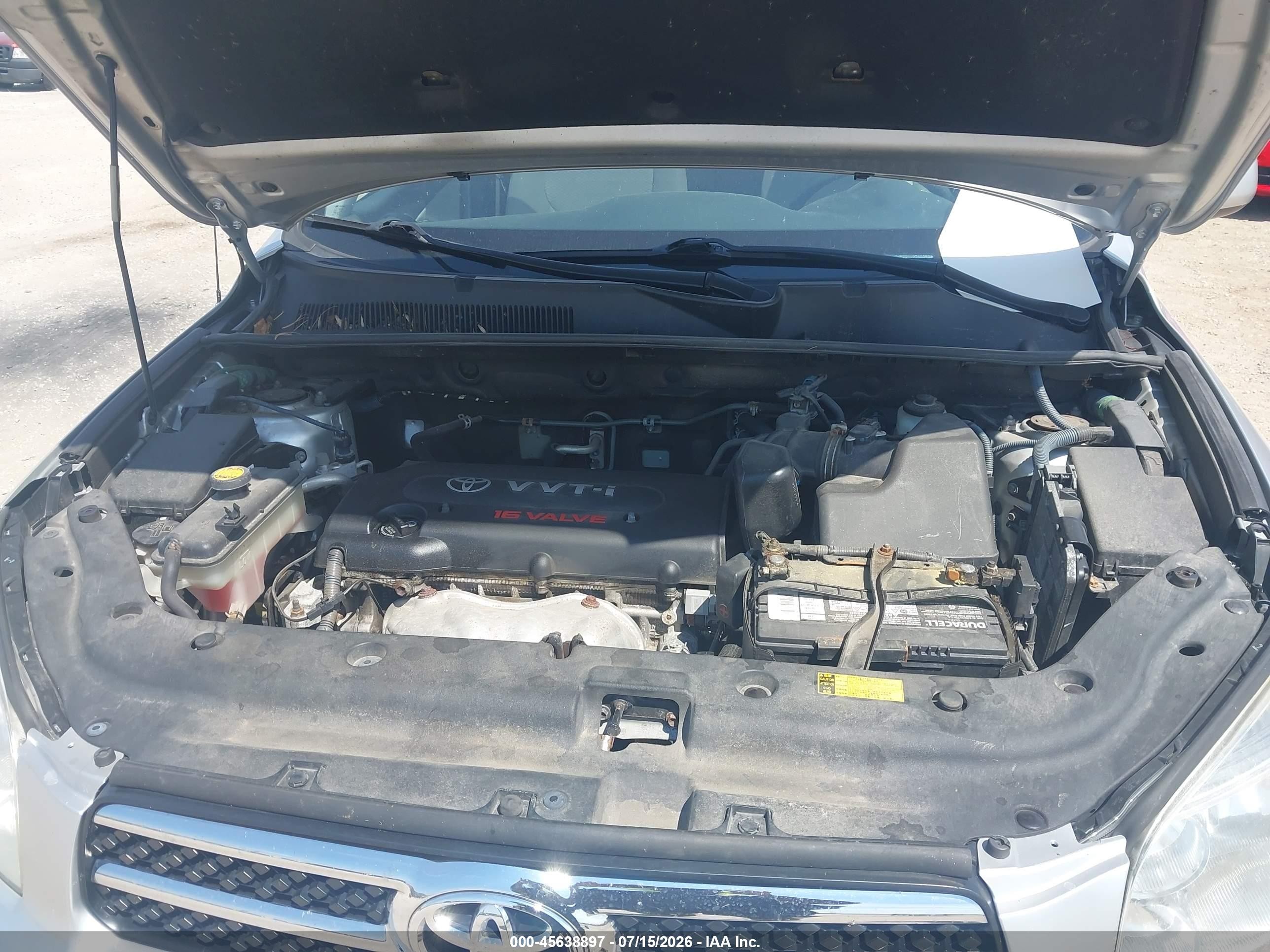 2007 Toyota Rav4 Limited Серебряный vin: JTMBD31V976038293
