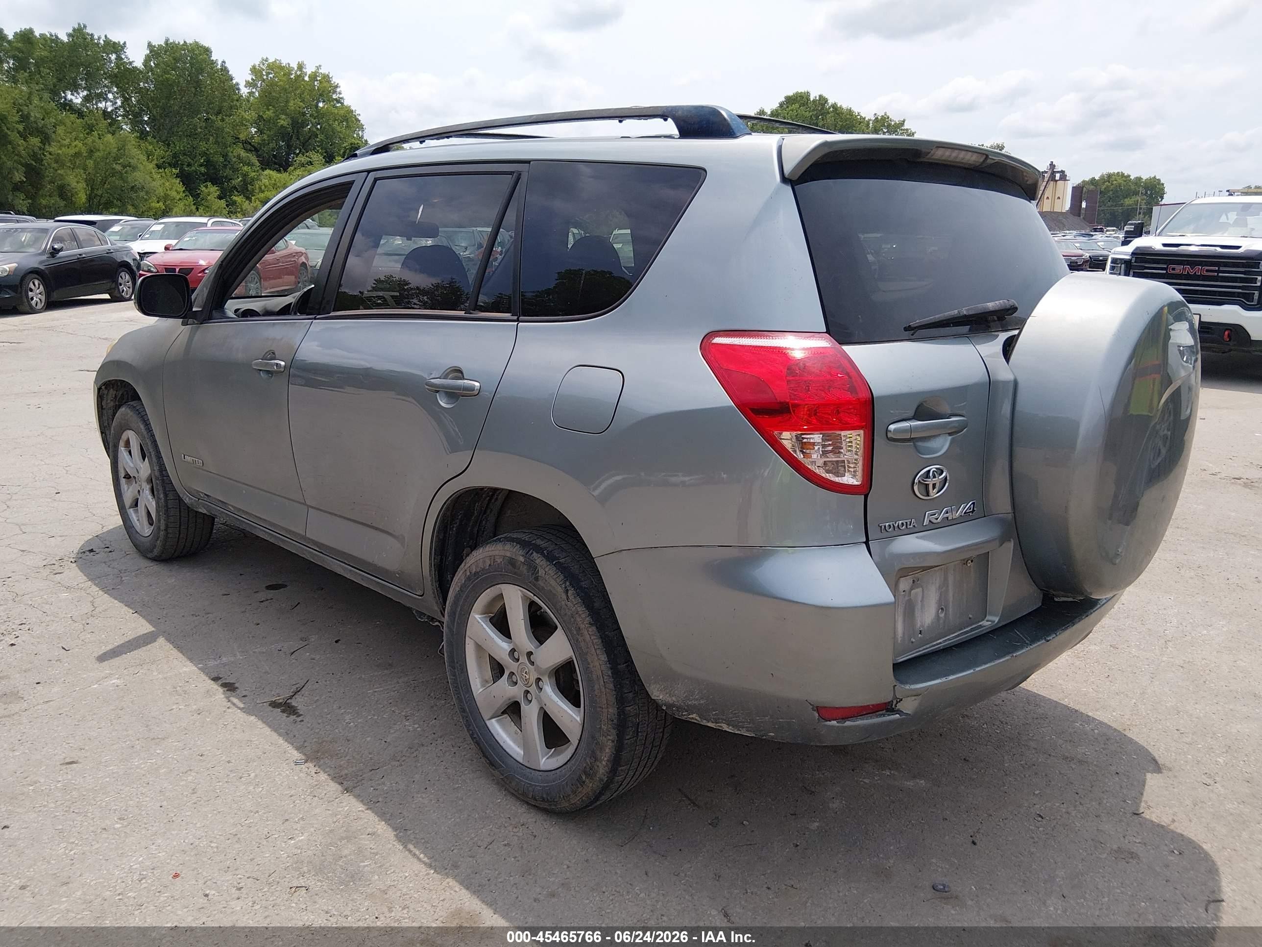 2007 Toyota Rav4 Limited Green vin: JTMBD31V976046748