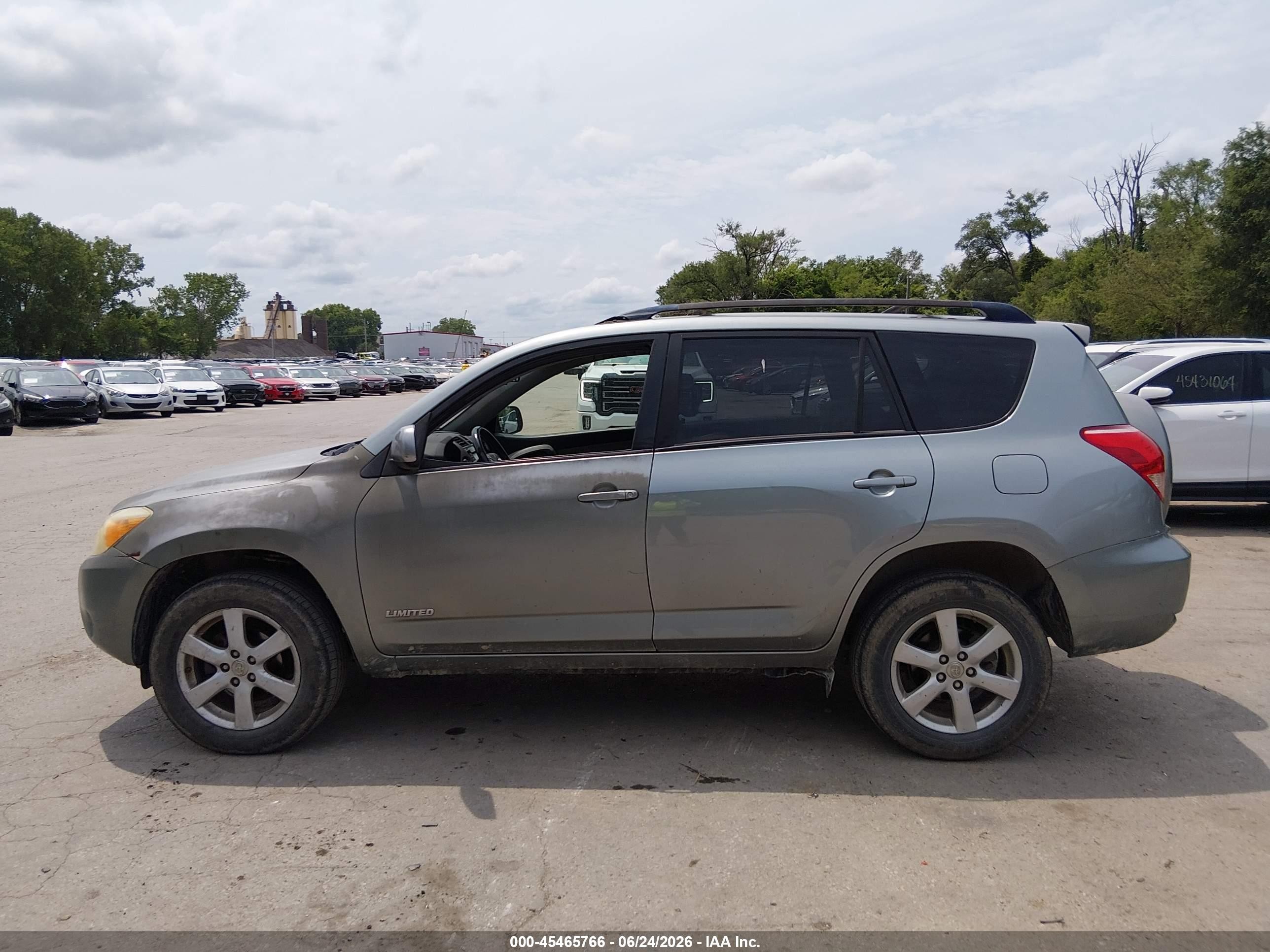 2007 Toyota Rav4 Limited Green vin: JTMBD31V976046748