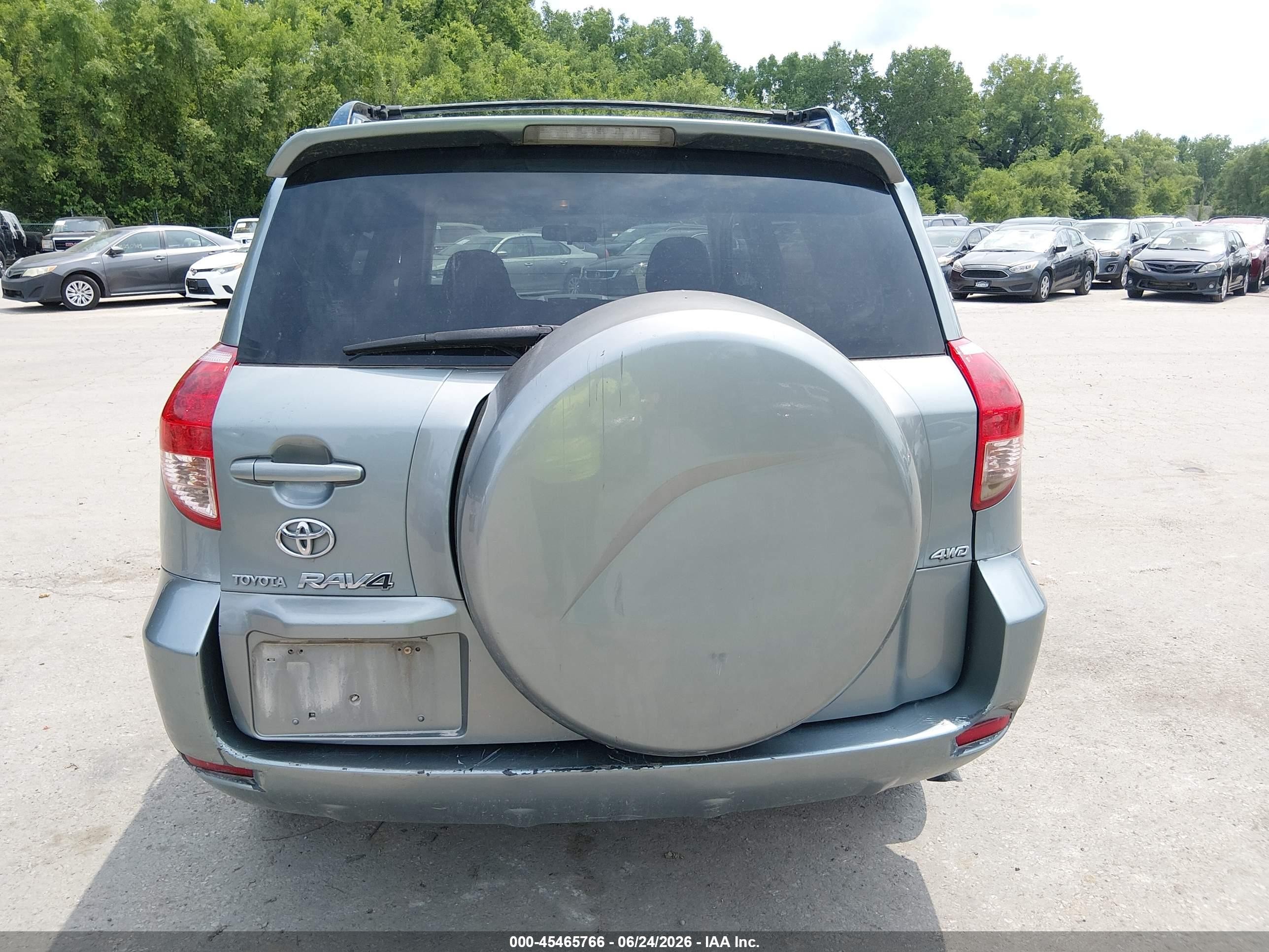 2007 Toyota Rav4 Limited Green vin: JTMBD31V976046748
