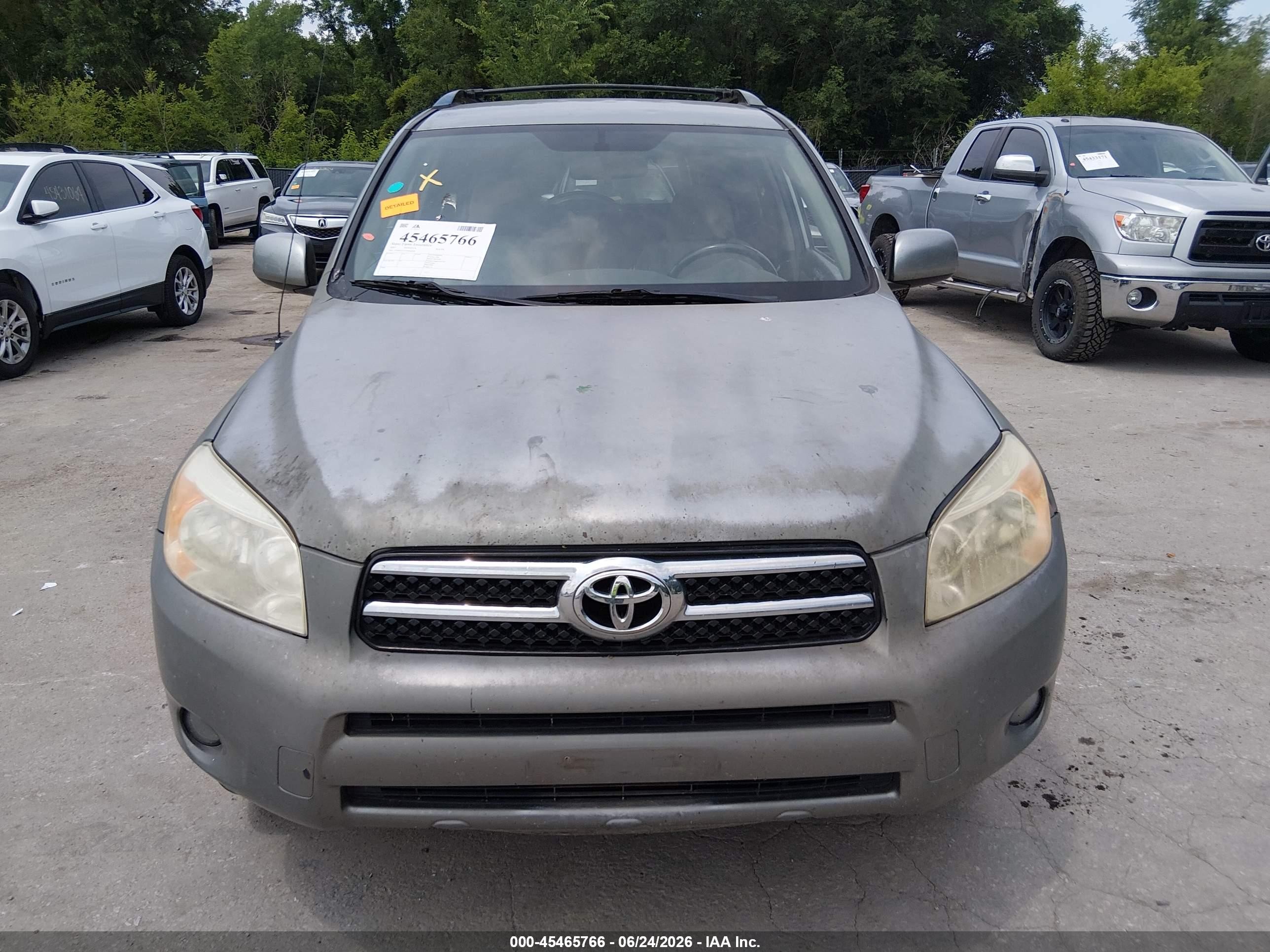 2007 Toyota Rav4 Limited Green vin: JTMBD31V976046748