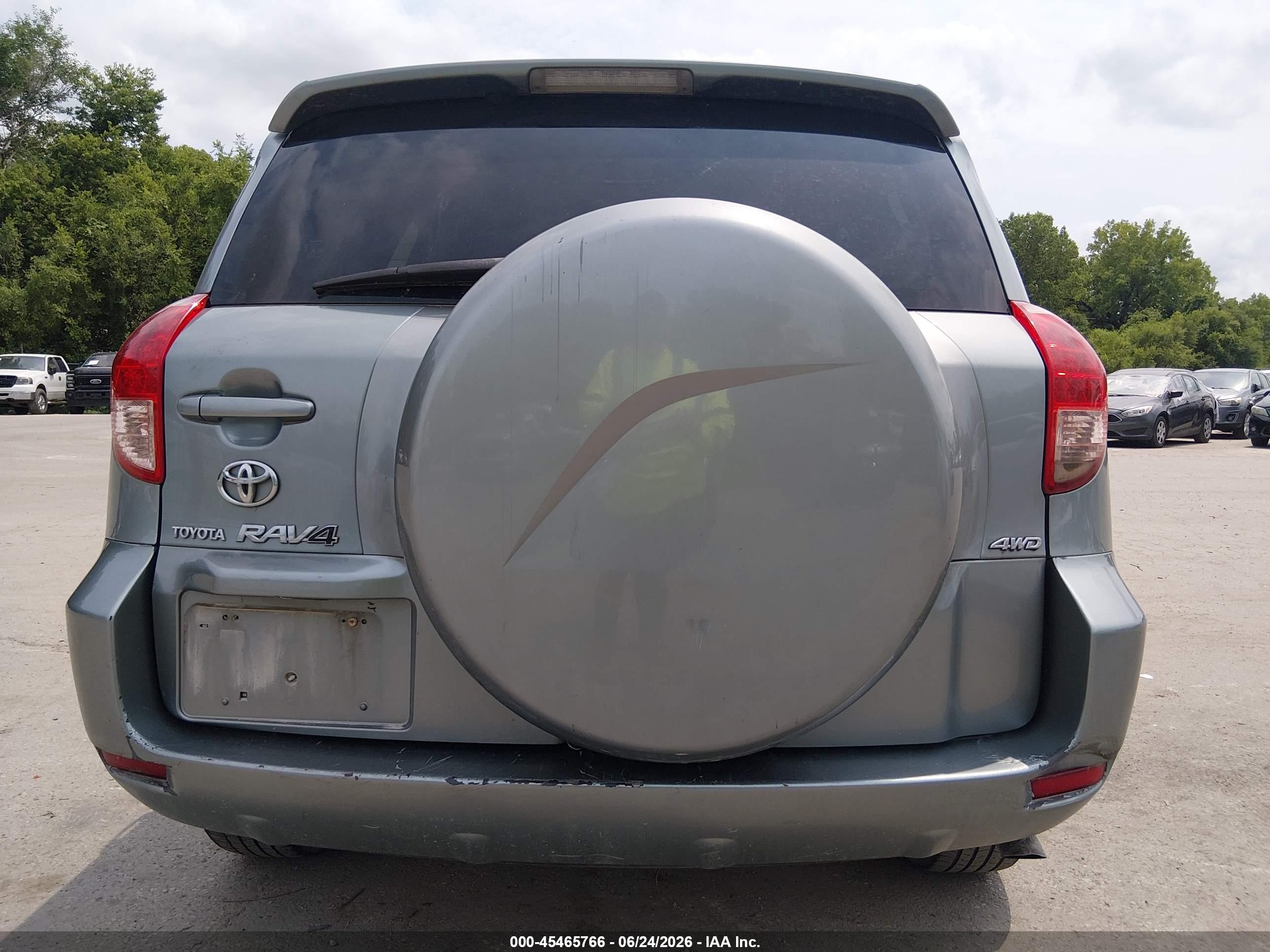 2007 Toyota Rav4 Limited Green vin: JTMBD31V976046748