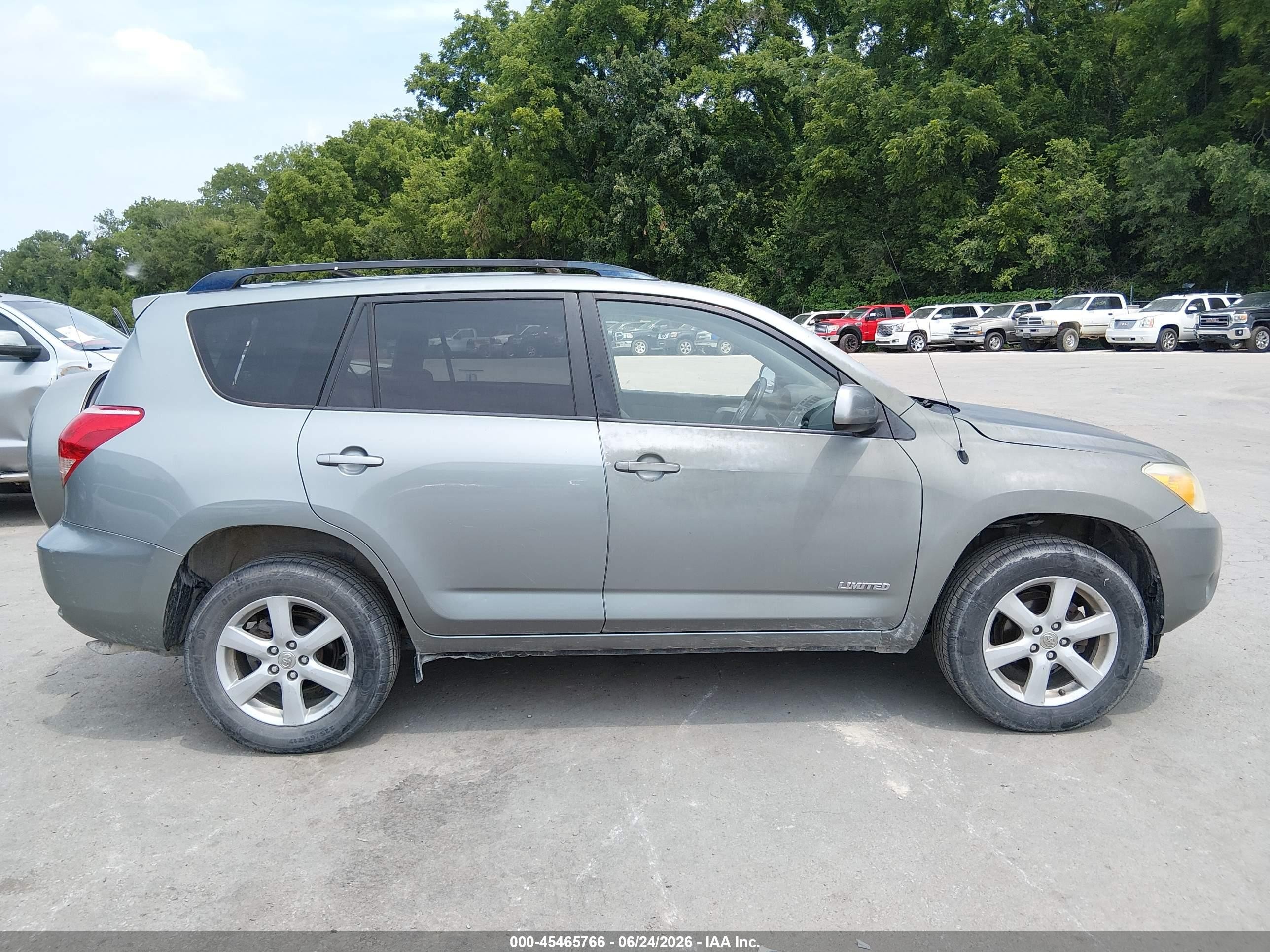 2007 Toyota Rav4 Limited Green vin: JTMBD31V976046748