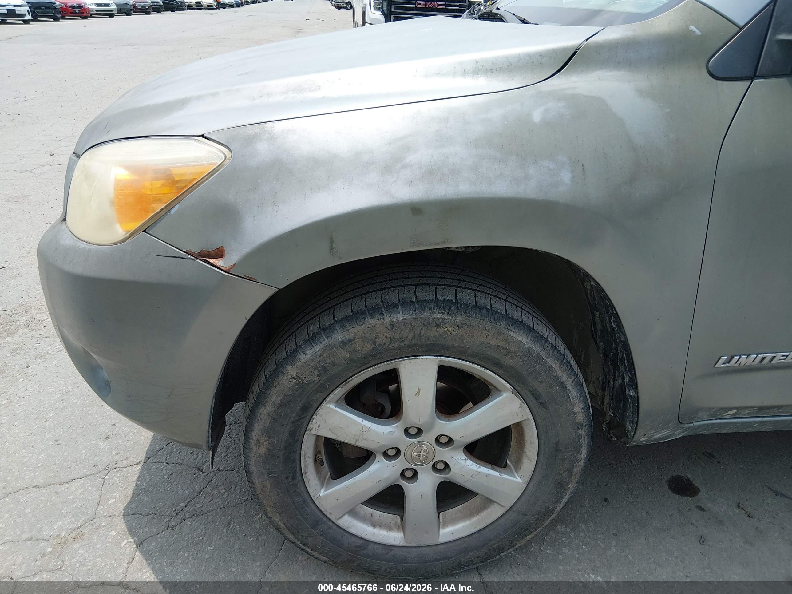 2007 Toyota Rav4 Limited Green vin: JTMBD31V976046748