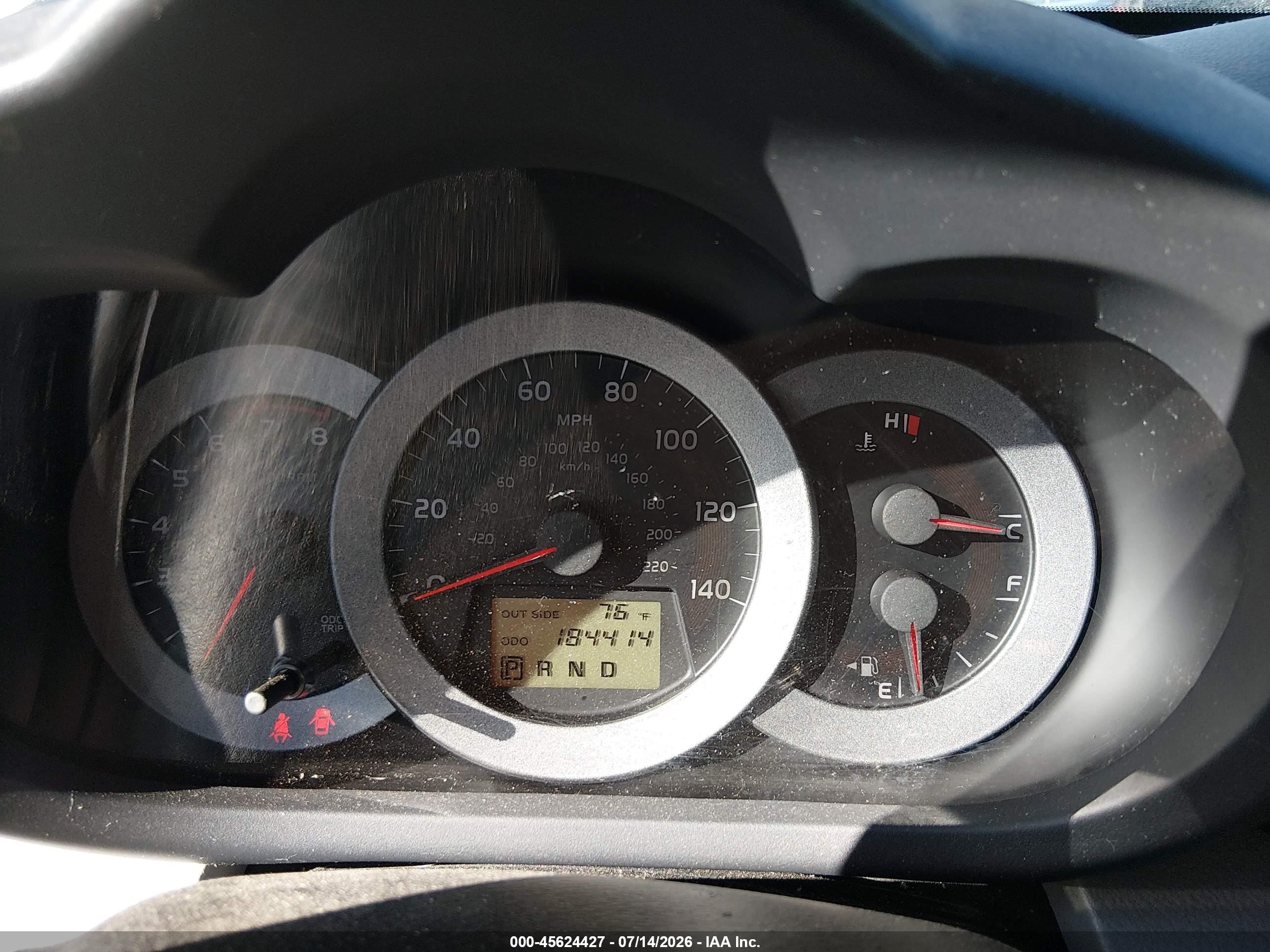 2007 Toyota Rav4 Limited Silver vin: JTMBD31V976053652