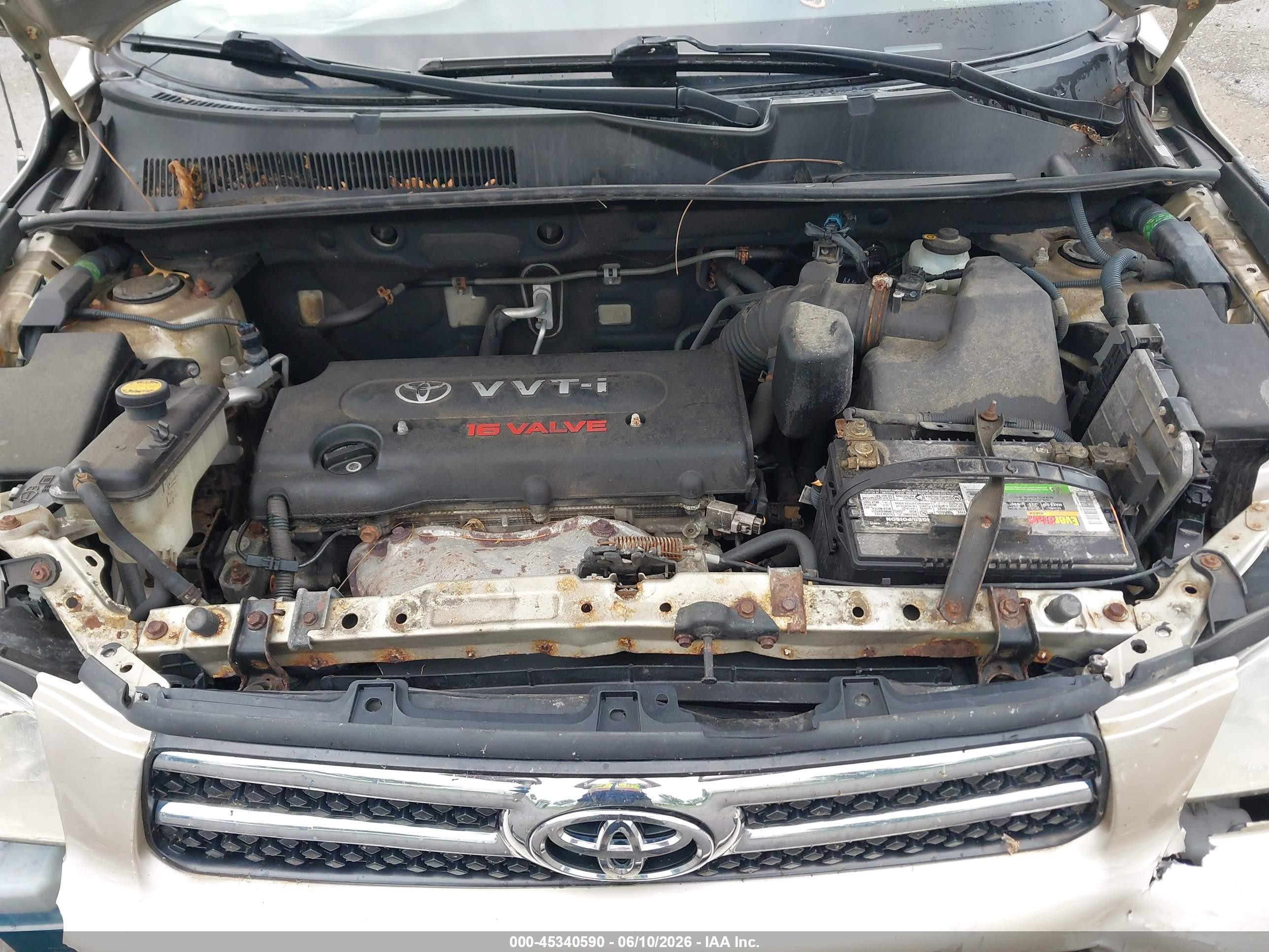 2008 Toyota Rav4 Limited Gold vin: JTMBD31V985183924