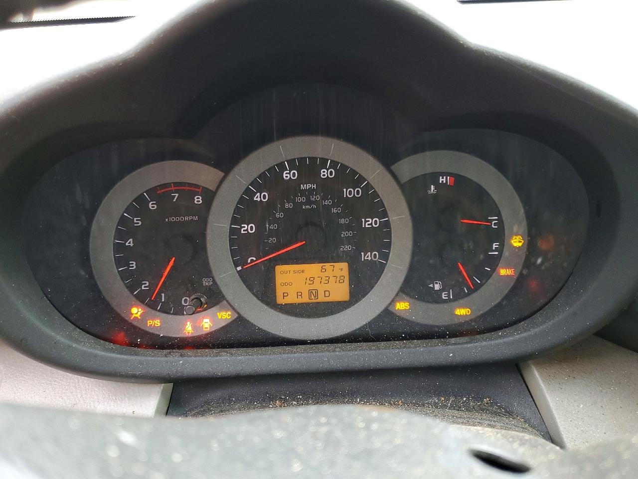 2008 Toyota Rav4 Limited Red vin: JTMBD31V985206182