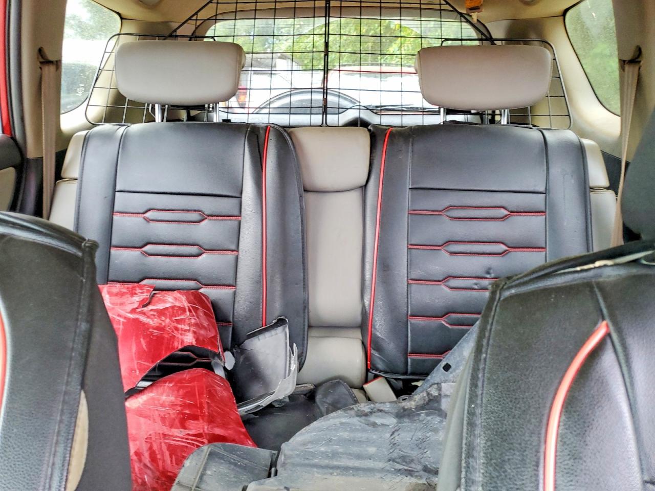 2008 Toyota Rav4 Limited Red vin: JTMBD31V985206182