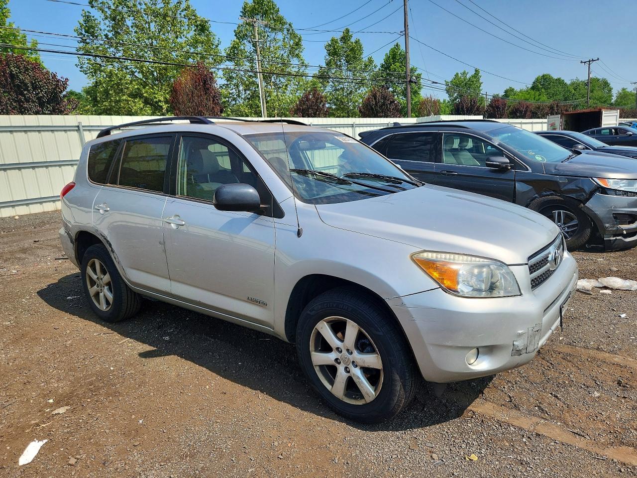 2008 Toyota Rav4 Limited Gray vin: JTMBD31V986076981