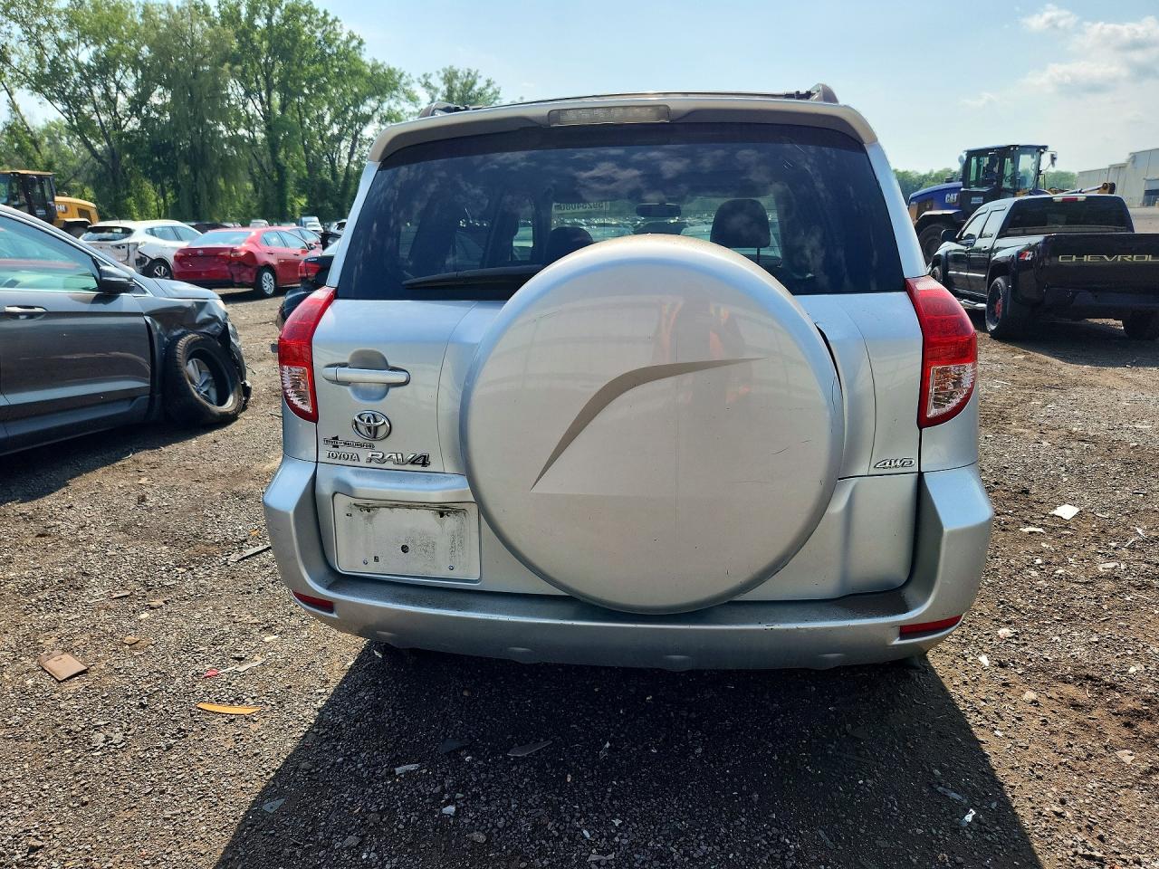 2008 Toyota Rav4 Limited Gray vin: JTMBD31V986076981