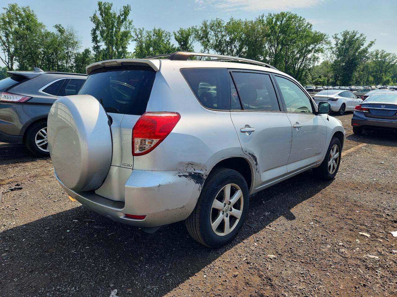 2008 Toyota Rav4 Limited Gray vin: JTMBD31V986076981