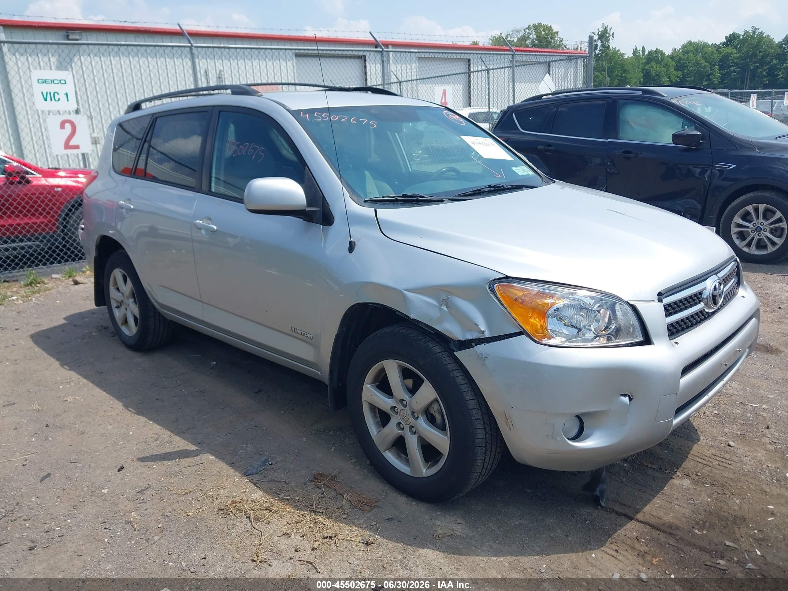 2006 Toyota Rav4 Limited Silver vin: JTMBD31VX65007588