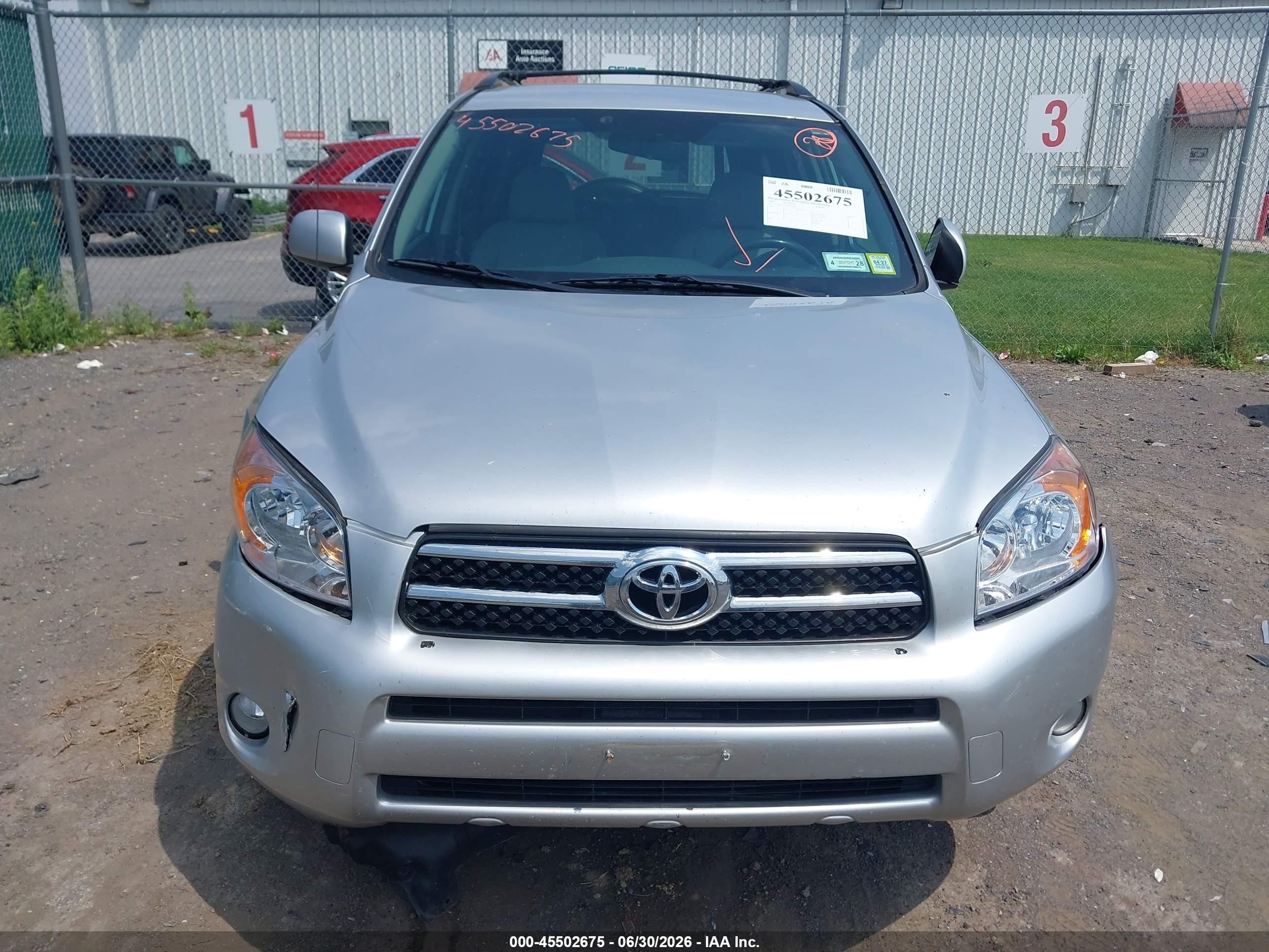 2006 Toyota Rav4 Limited Silver vin: JTMBD31VX65007588