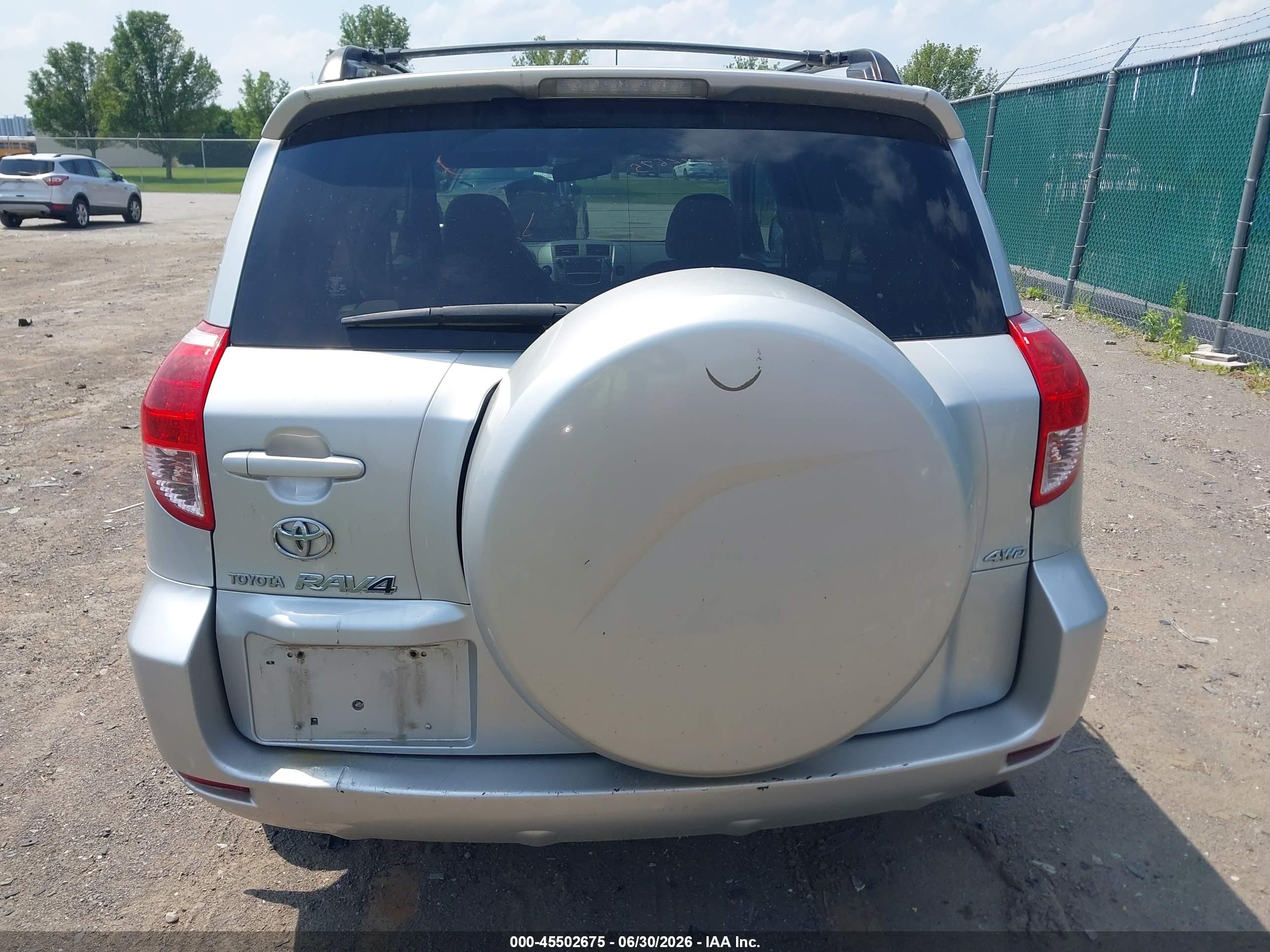 2006 Toyota Rav4 Limited Silver vin: JTMBD31VX65007588