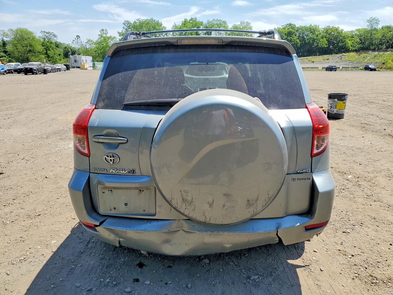 2007 Toyota Rav4 Limited Green vin: JTMBD31VX75077156