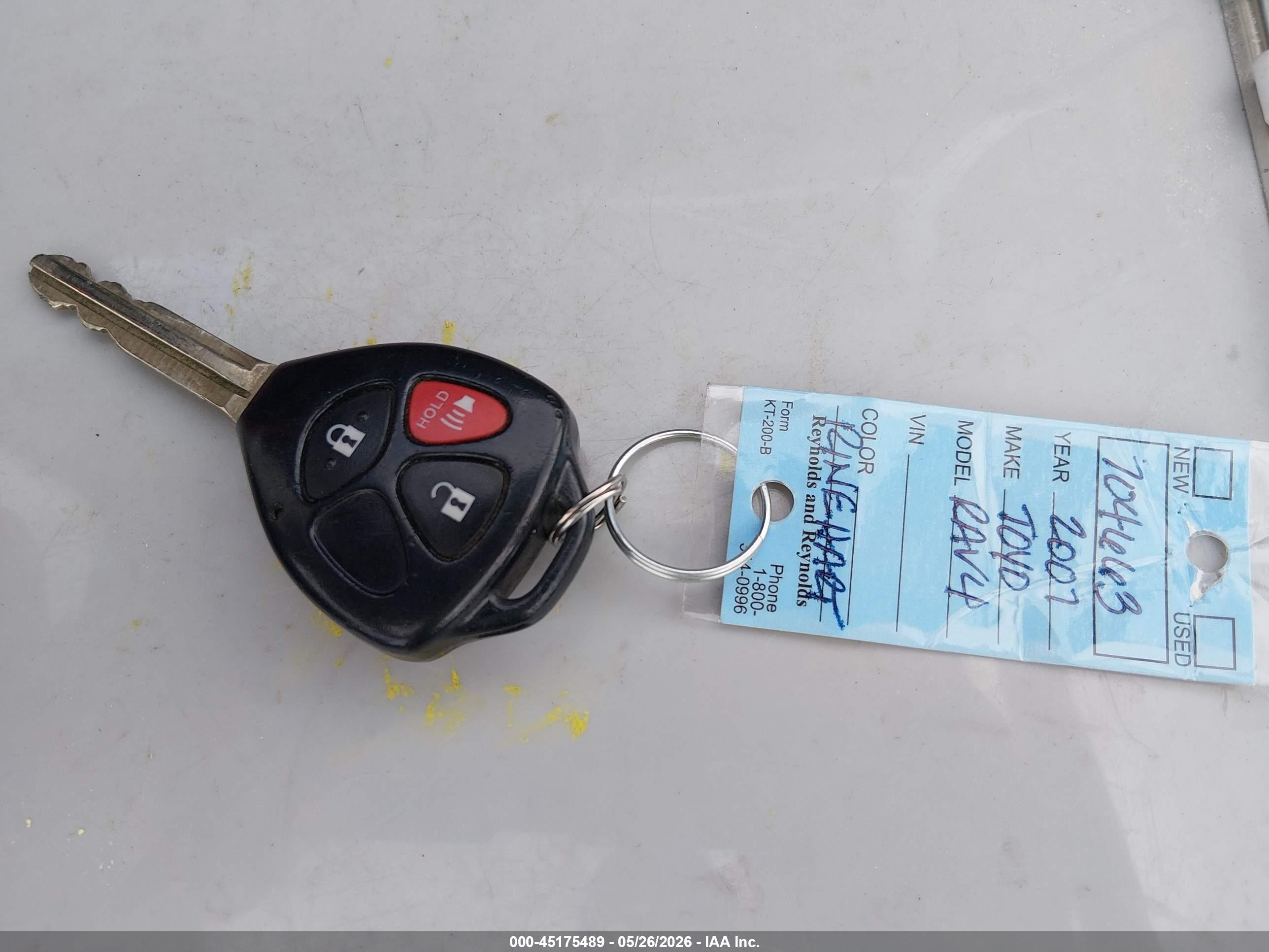 2007 Toyota Rav4 Limited Blue vin: JTMBD31VX75090277