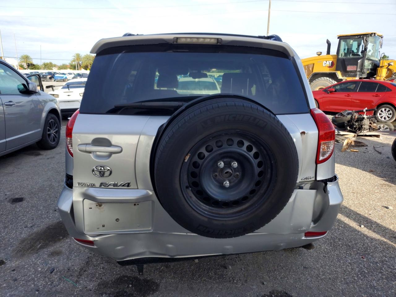 2007 Toyota Rav4 Limited Silver vin: JTMBD31VX75095057