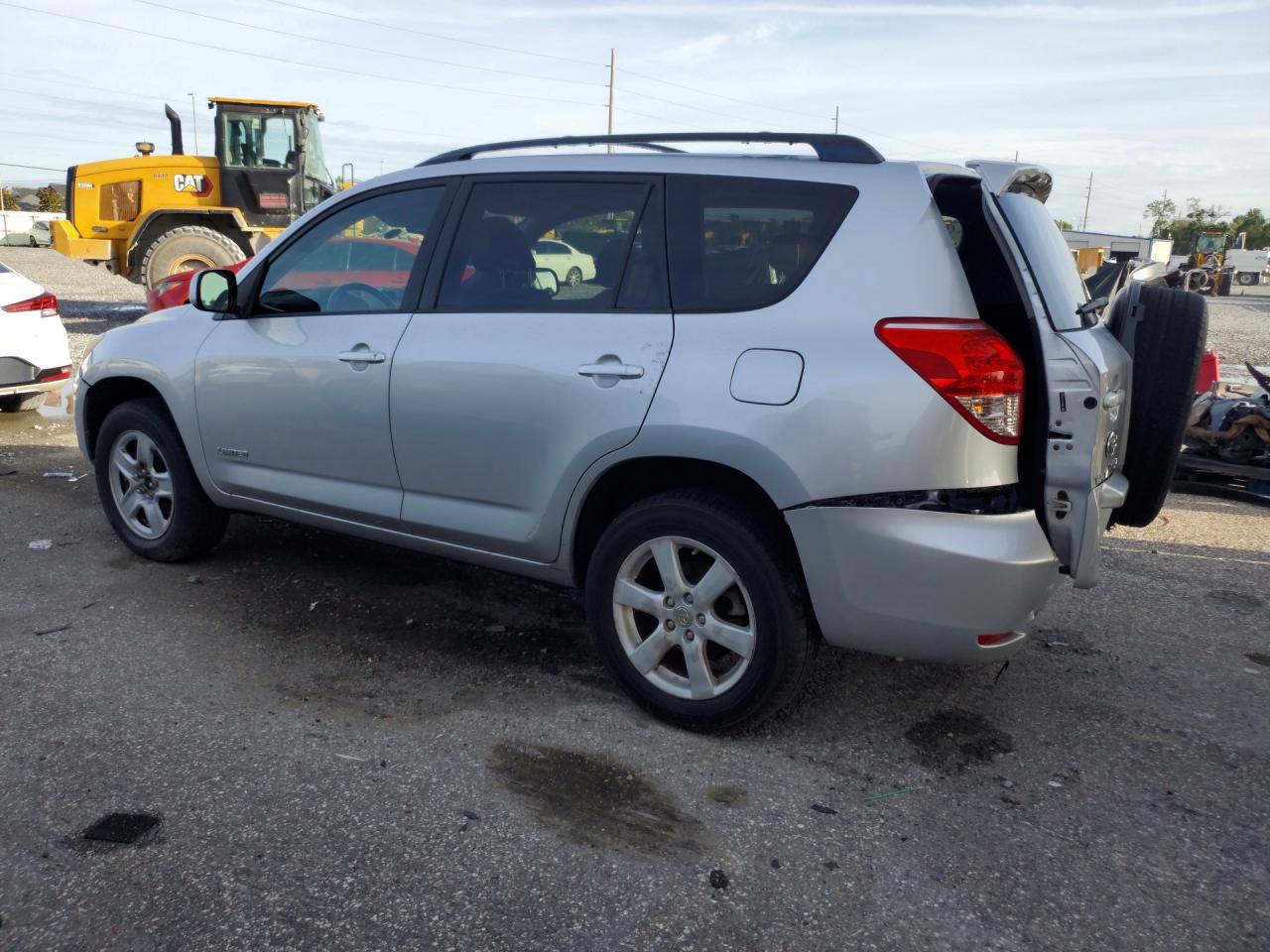 2007 Toyota Rav4 Limited Silver vin: JTMBD31VX75095057