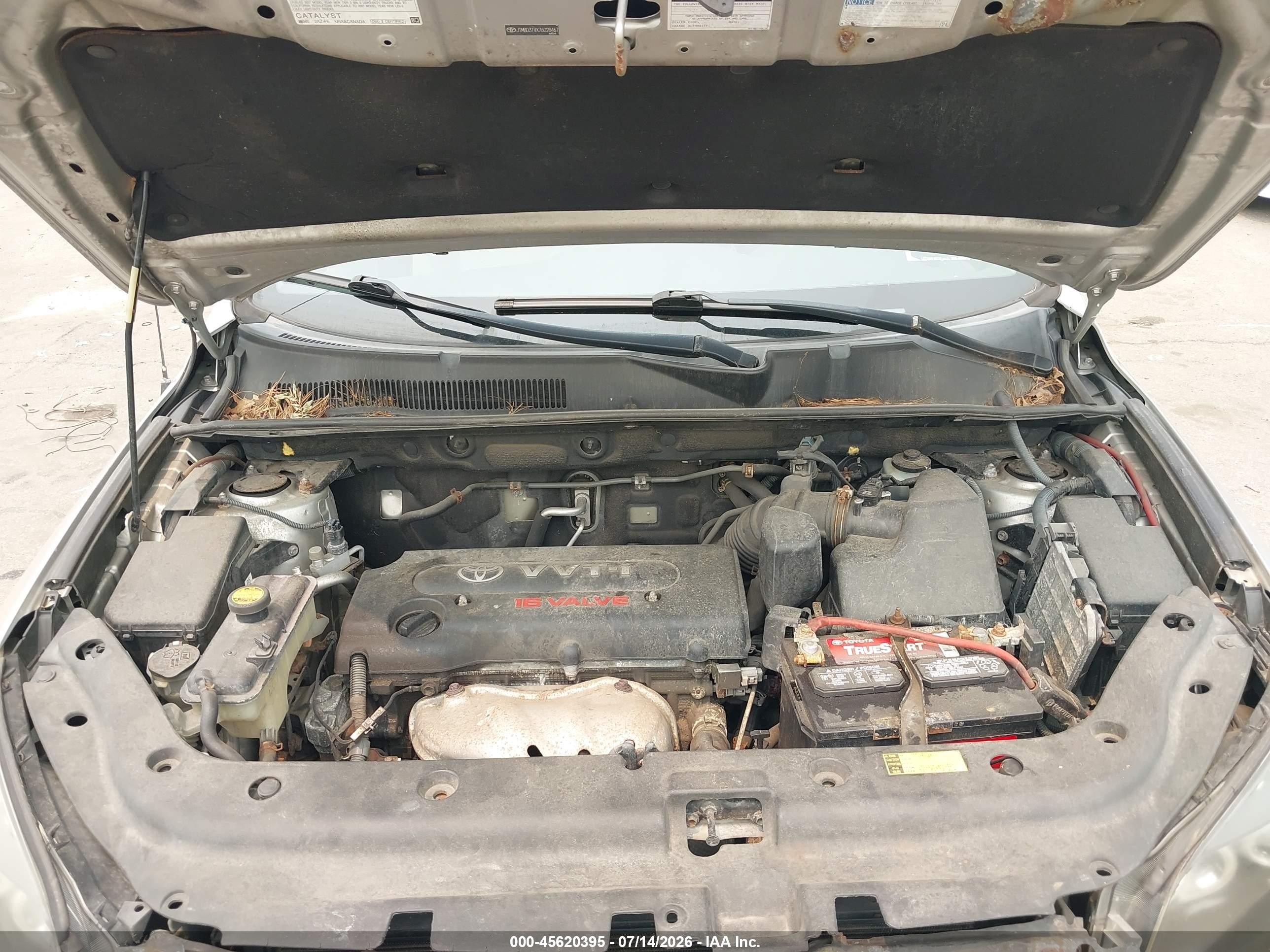2007 Toyota Rav4 Limited Silver vin: JTMBD31VX76028467