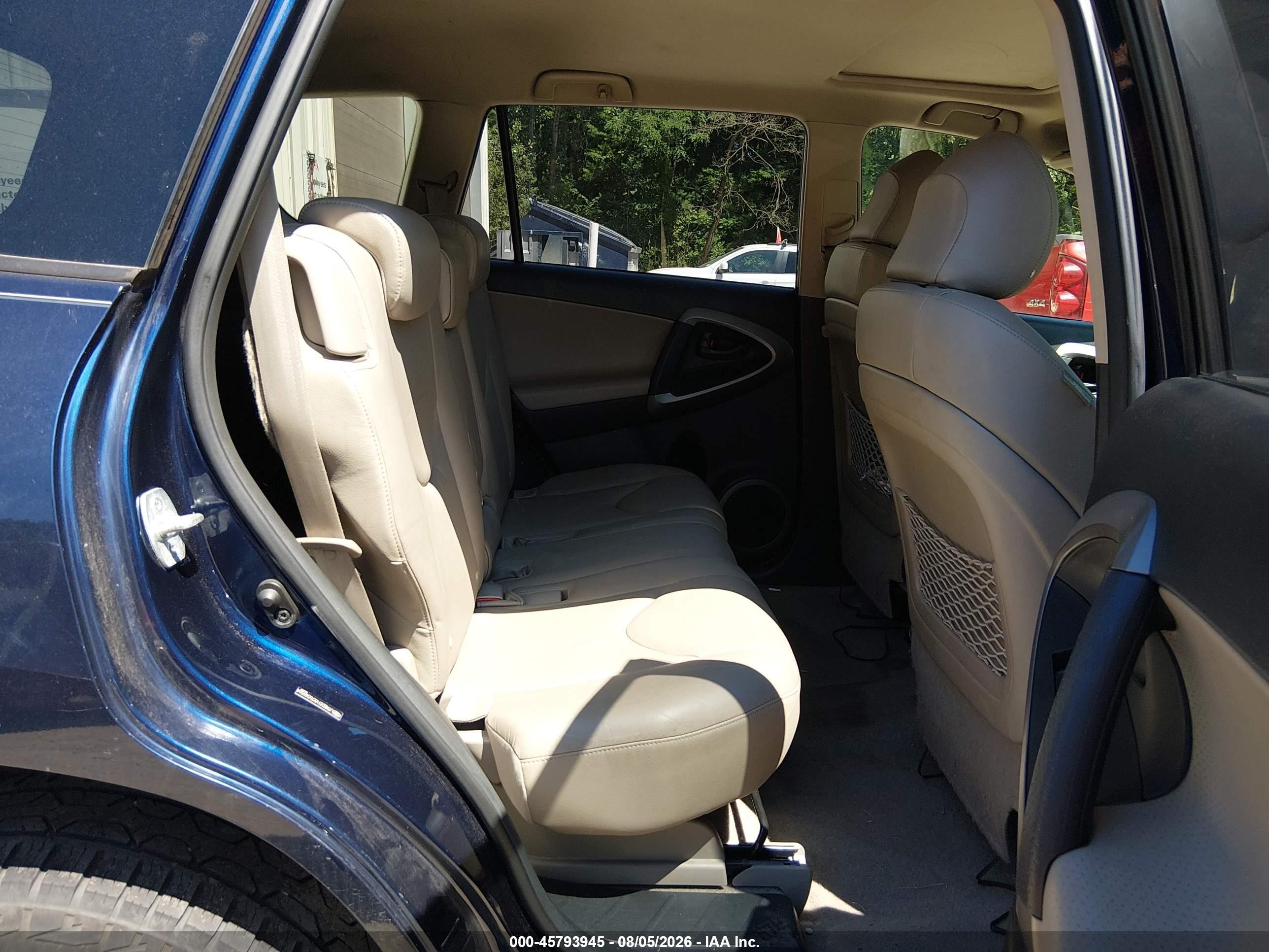 2007 Toyota Rav4 Limited Blue vin: JTMBD31VX76046564
