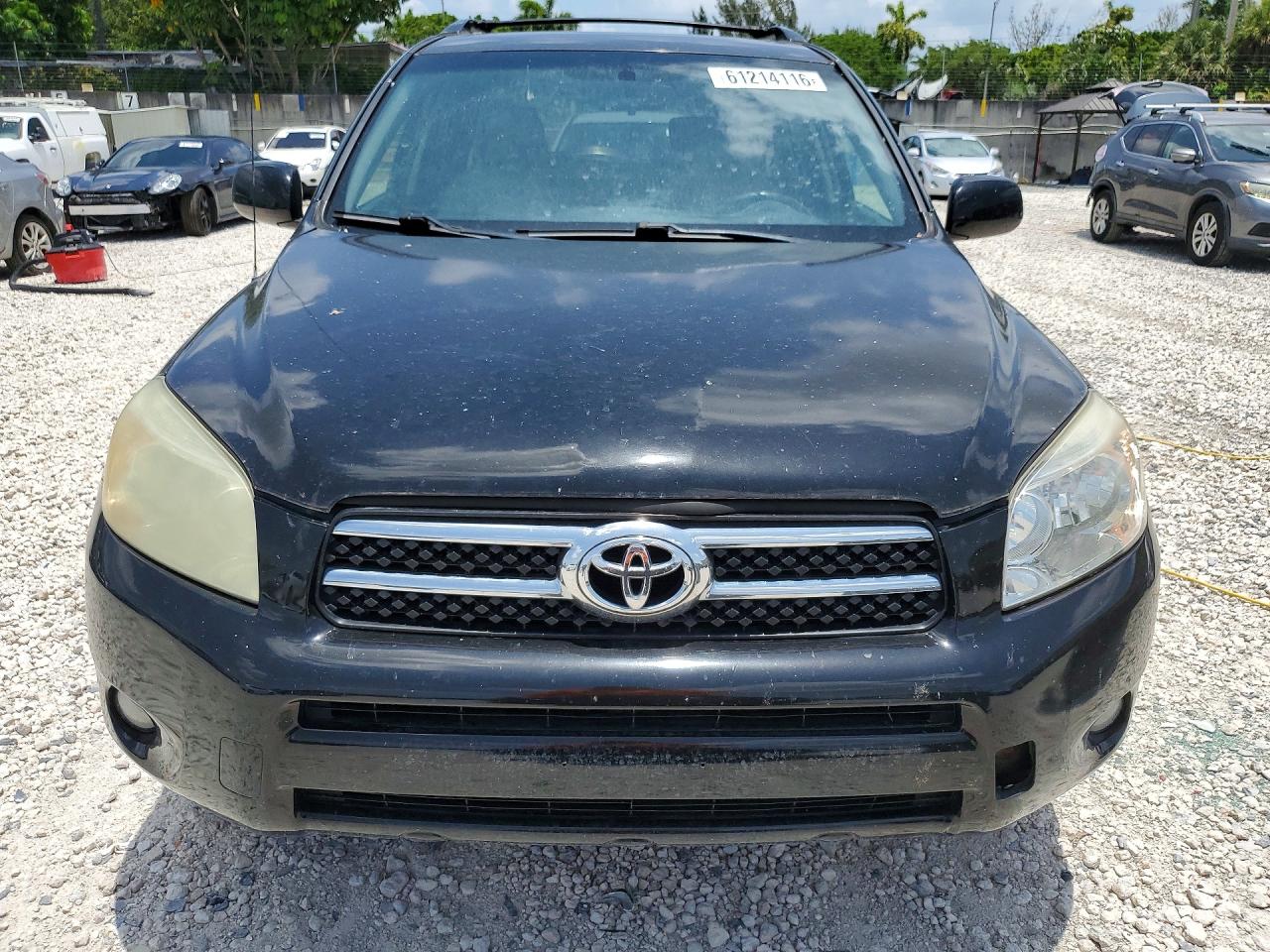 2008 Toyota Rav4 Limited Black vin: JTMBD31VX85188310