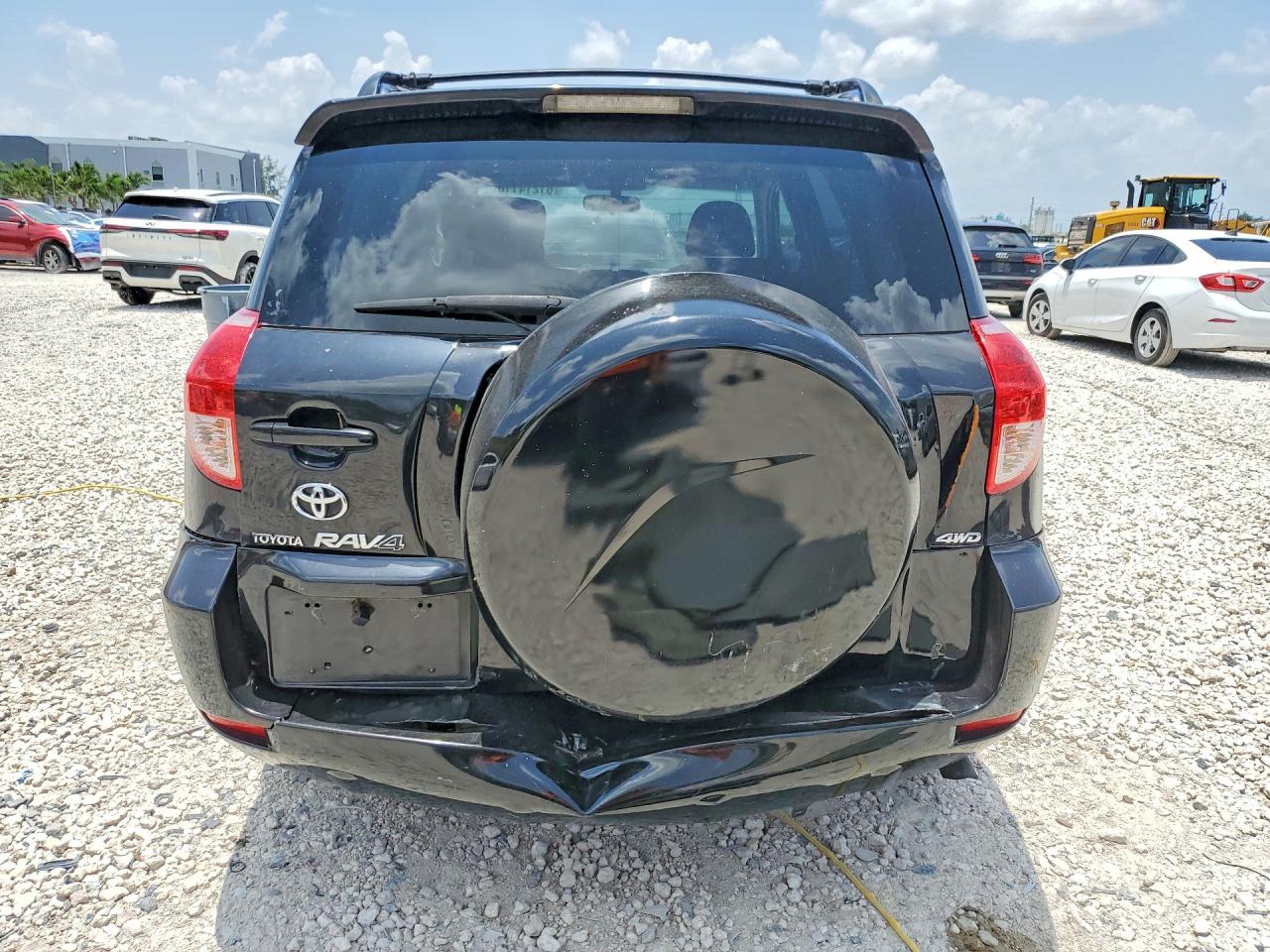2008 Toyota Rav4 Limited Black vin: JTMBD31VX85188310