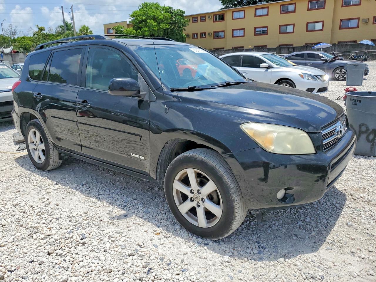 2008 Toyota Rav4 Limited Black vin: JTMBD31VX85188310