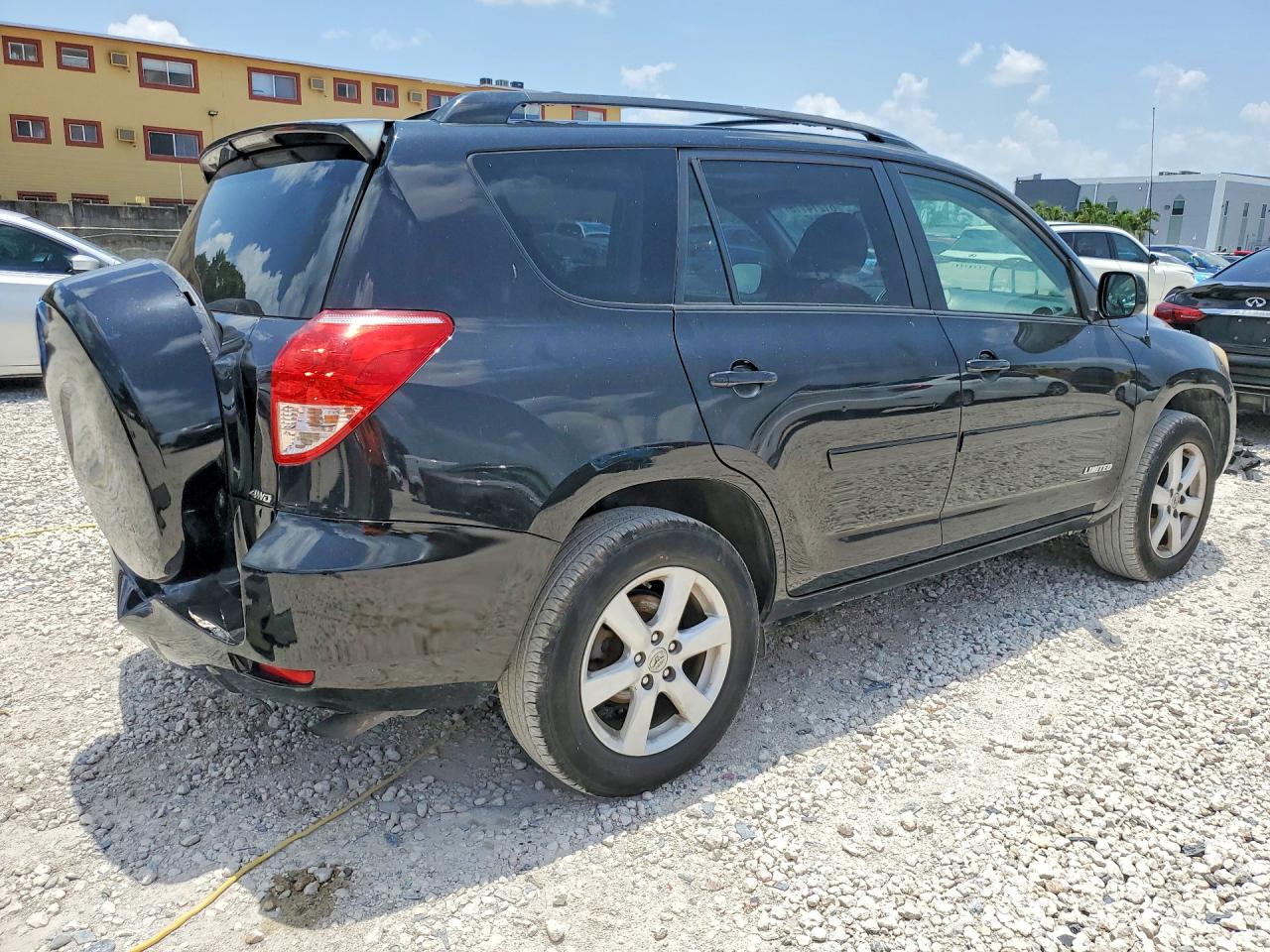 2008 Toyota Rav4 Limited Black vin: JTMBD31VX85188310