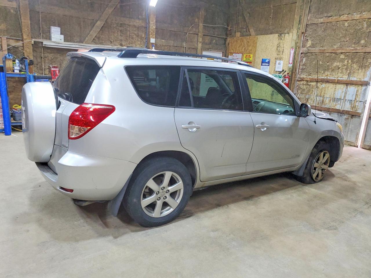 2008 Toyota Rav4 Limited Silver vin: JTMBD31VX86066055