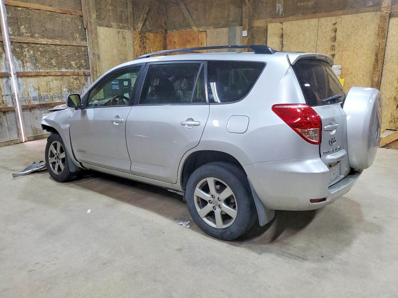 2008 Toyota Rav4 Limited Silver vin: JTMBD31VX86066055