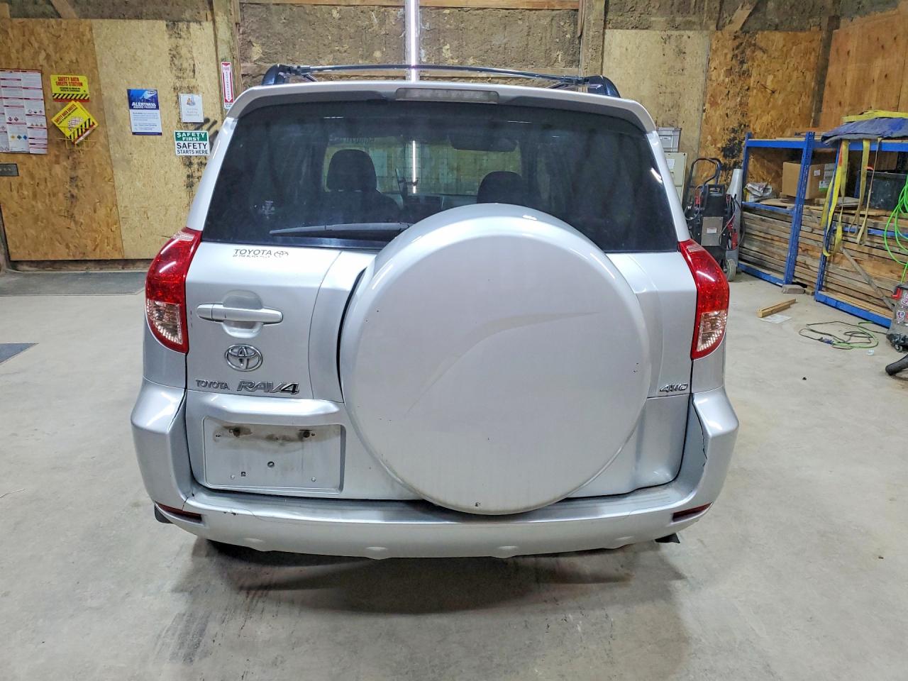 2008 Toyota Rav4 Limited Silver vin: JTMBD31VX86066055