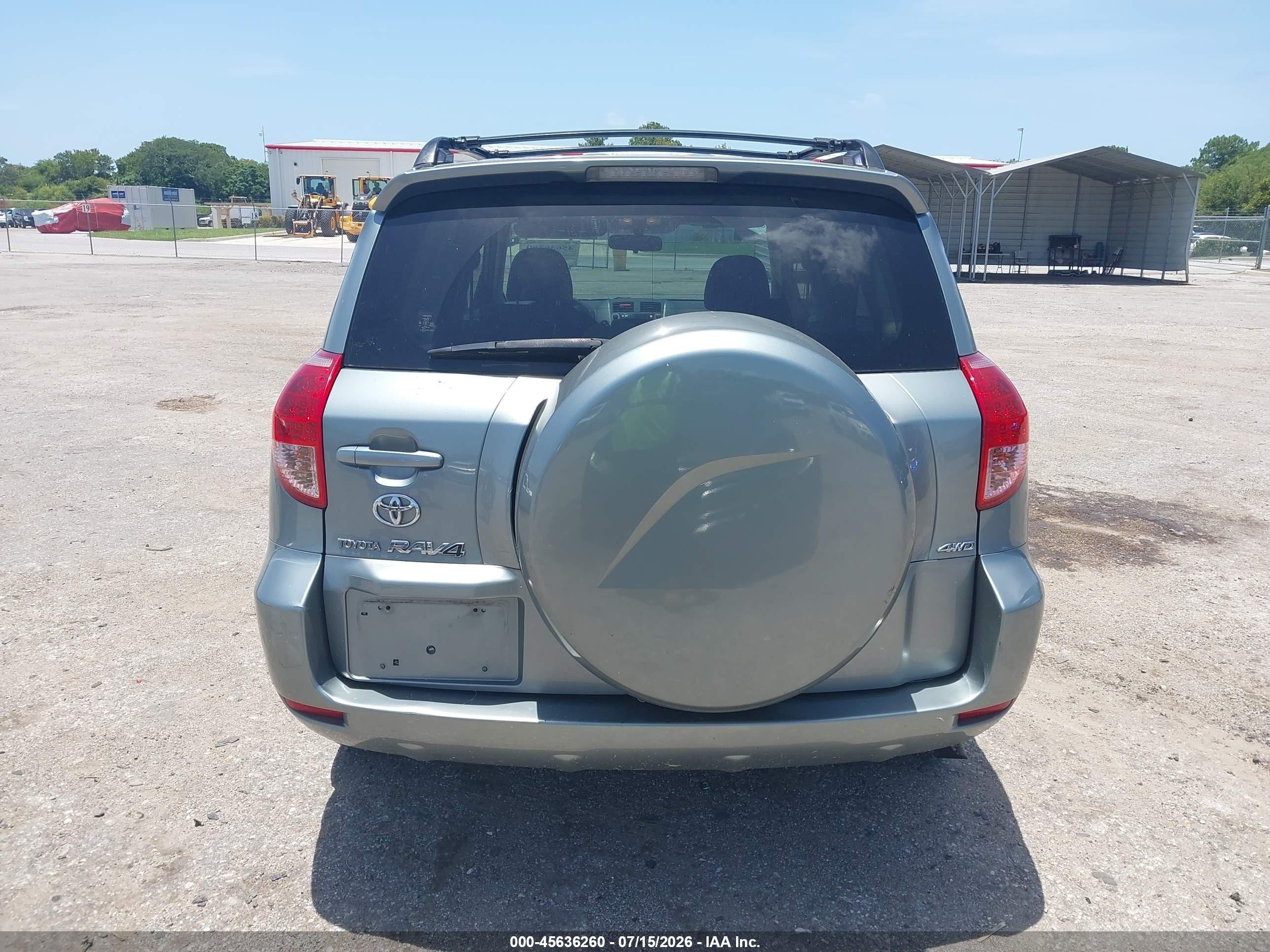 2008 Toyota Rav4 Limited Light Blue vin: JTMBD31VX86082644