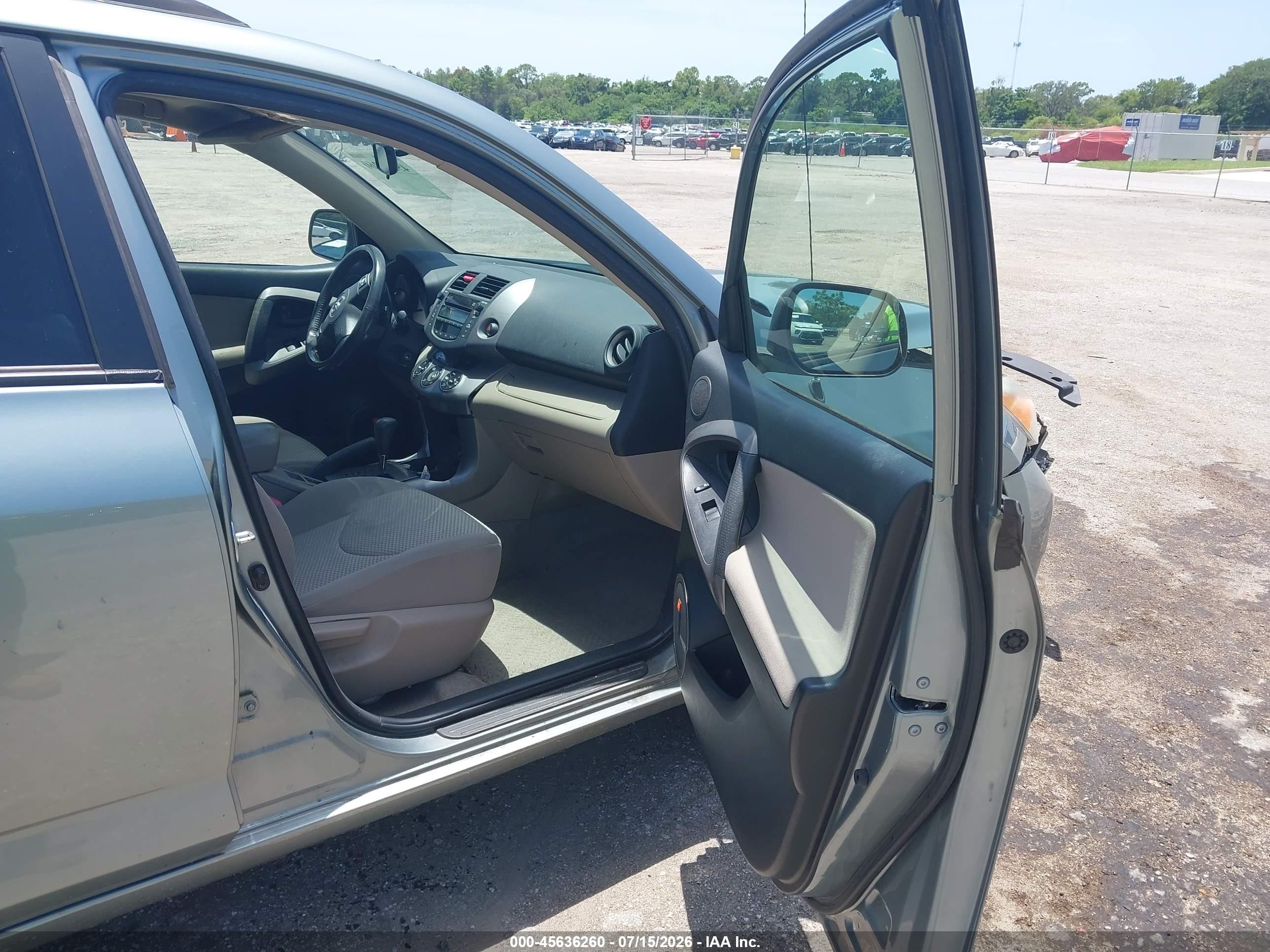 2008 Toyota Rav4 Limited Light Blue vin: JTMBD31VX86082644