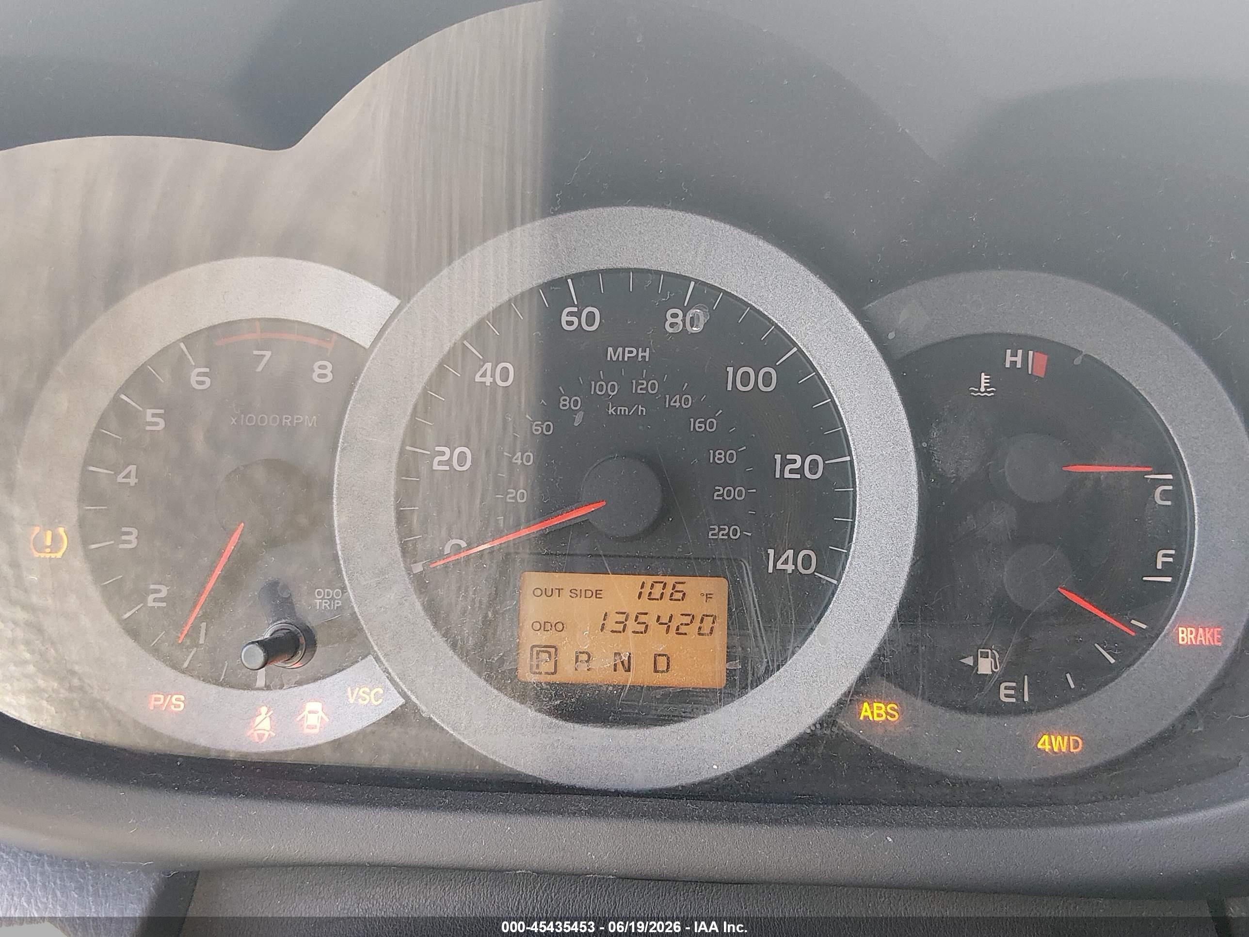 2006 Toyota Rav4 Sport White vin: JTMBD32V065005900